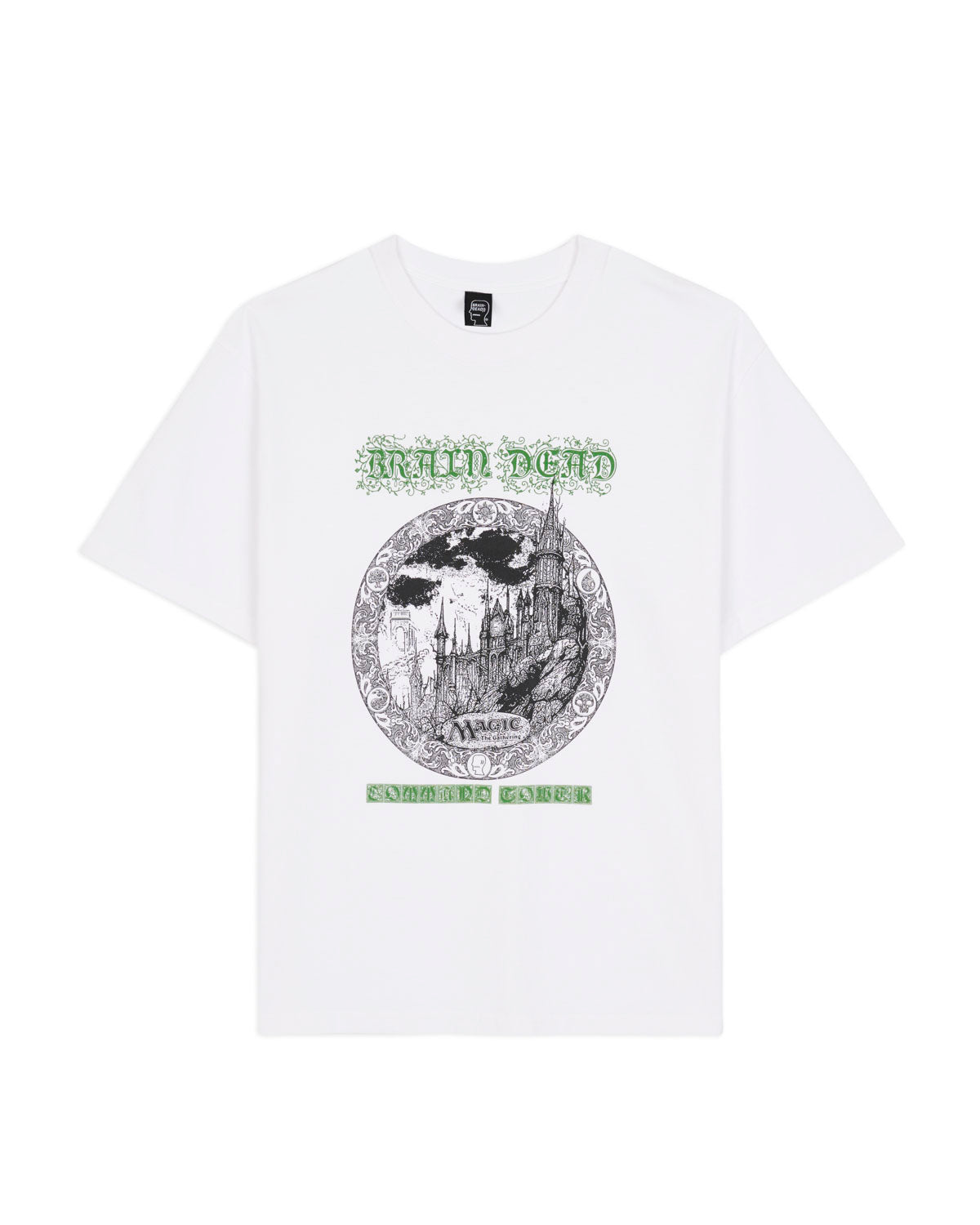 Brain Dead x Magic: The Gathering Command Tower T-shirt - White
