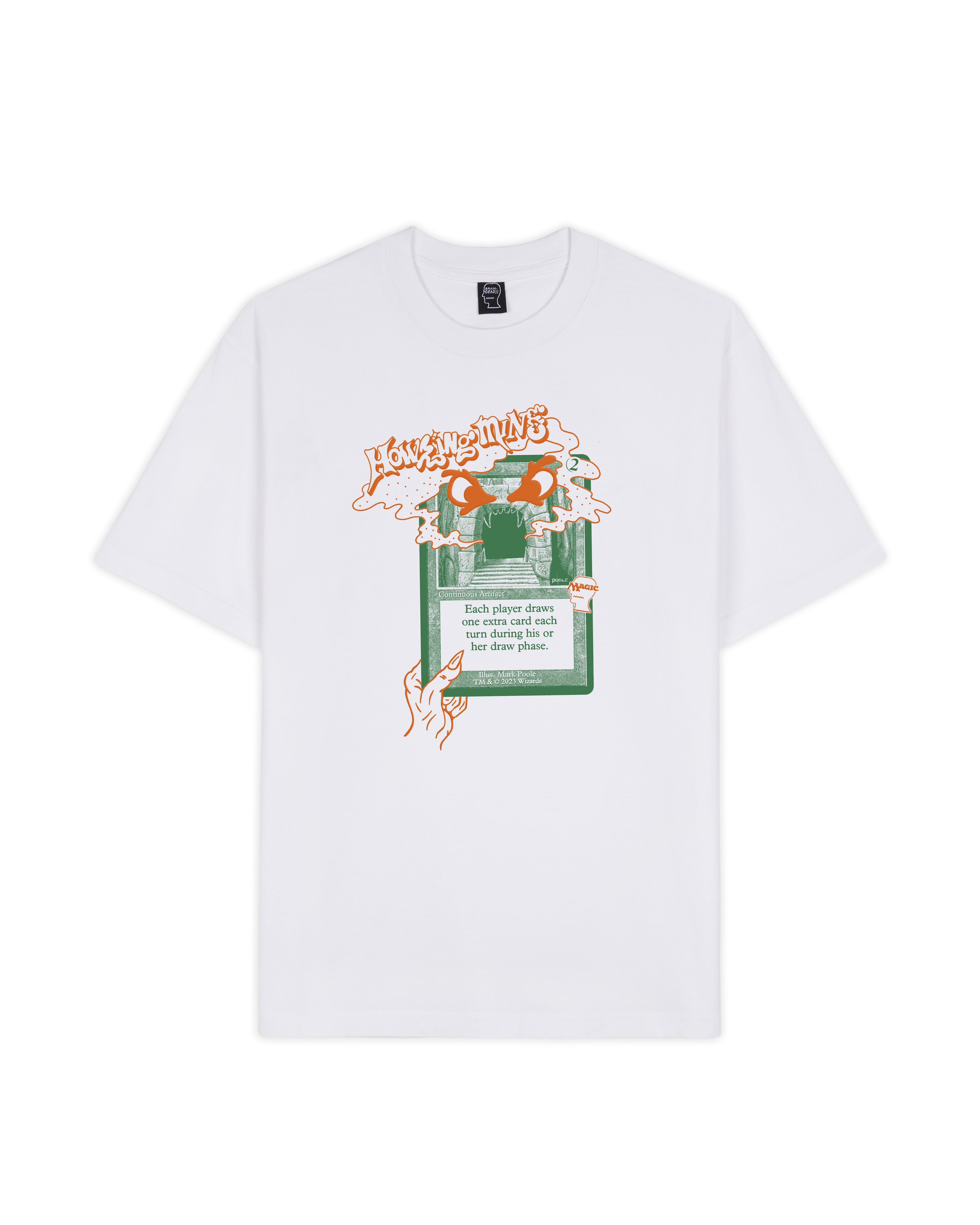 Brain Dead x Magic: The Gathering Howling Mine T-shirt - White