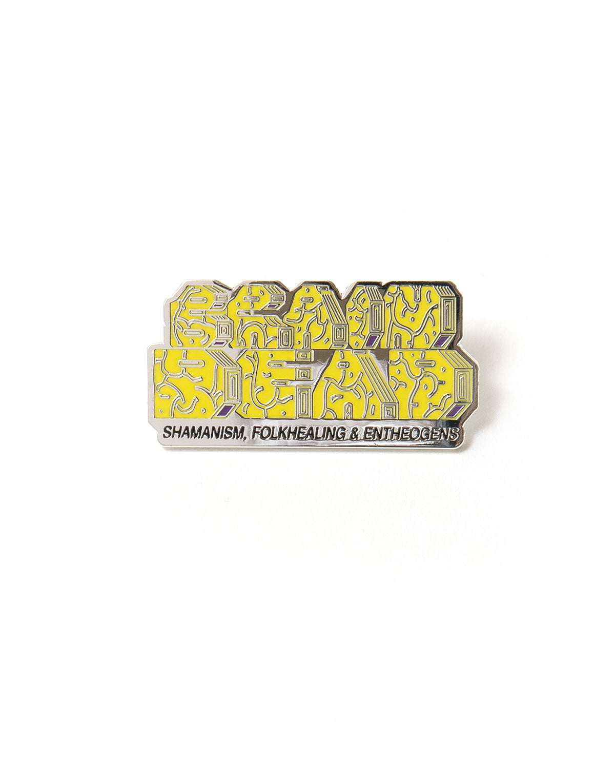 Shamanism Enamel Pin - Yellow/Multi