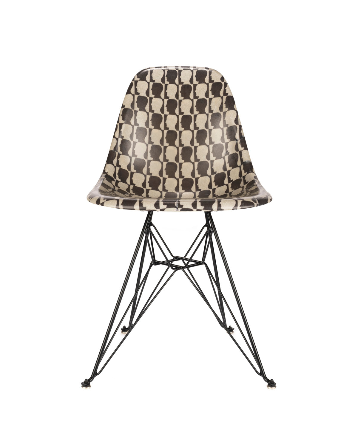Brain Dead x Modernica Checkered Logohead Case Study® Furniture Shell Chair - Black