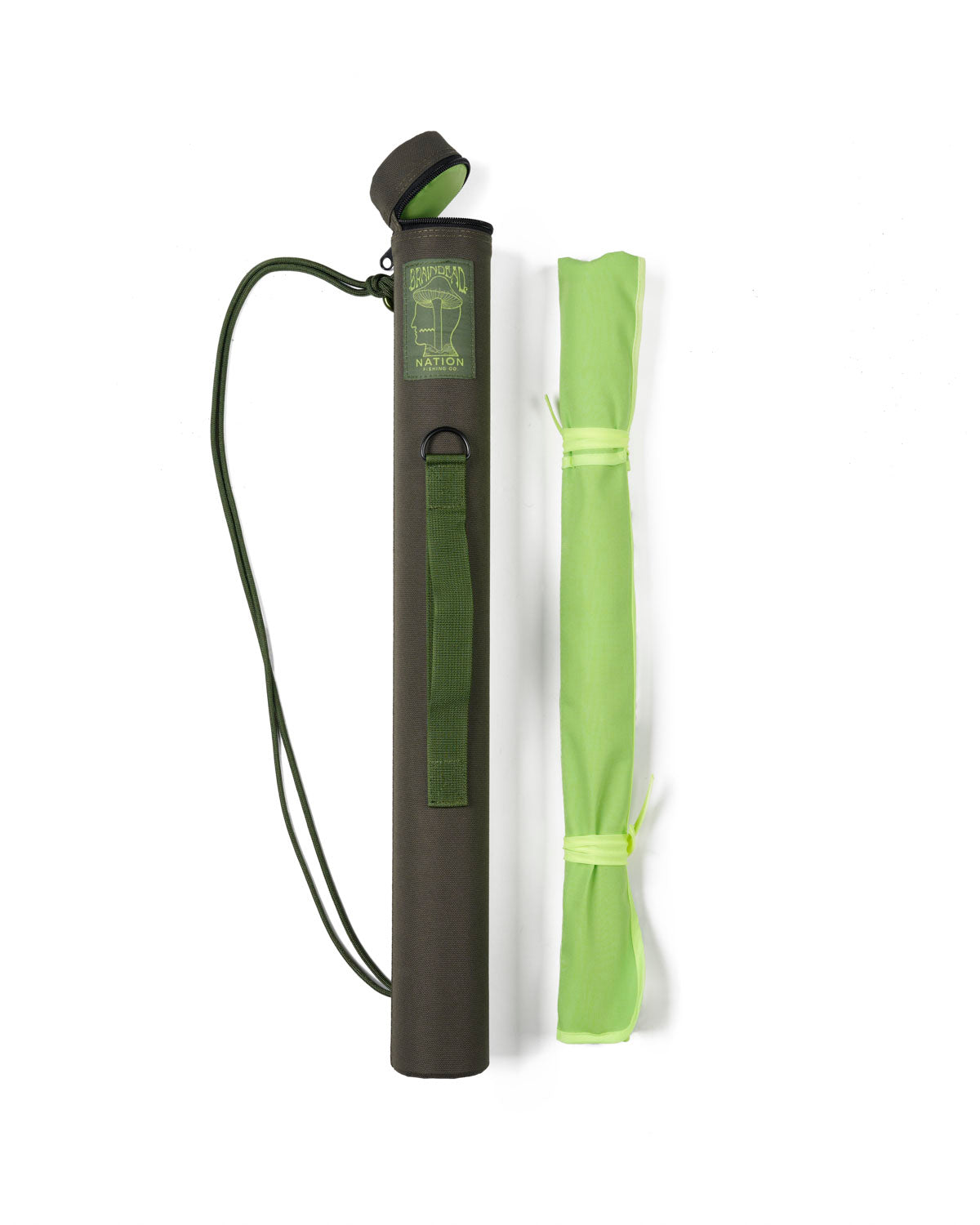 Brain Dead x Nation Fishing Co 9' 5WT Rod - Green