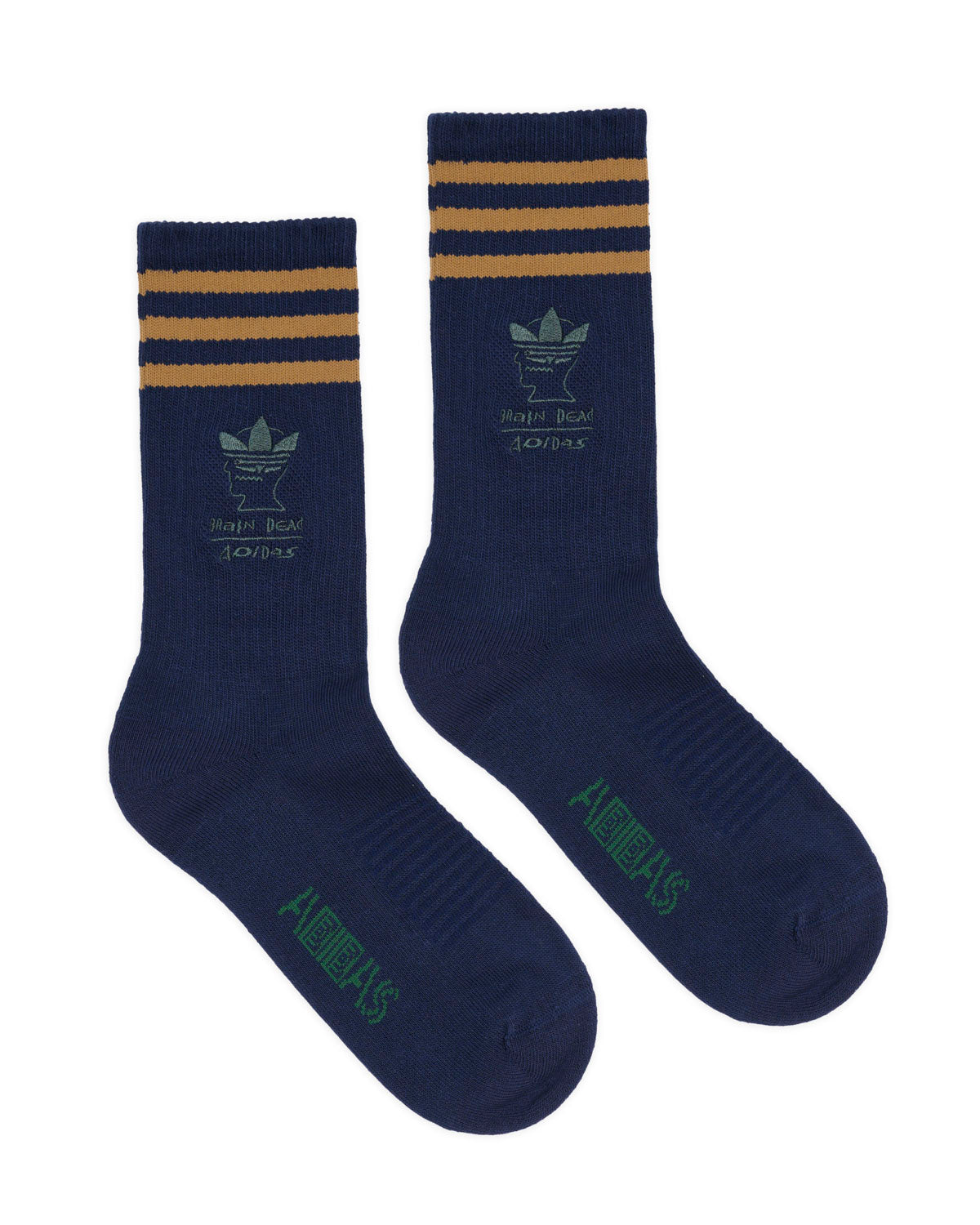 Brain Dead x Adidas Socks - Navy
