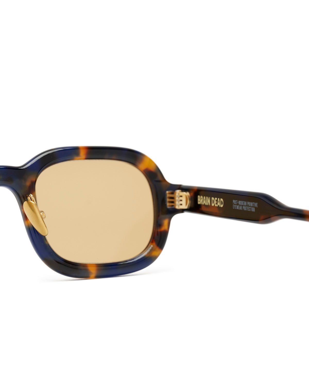 Newman Post Modern Primitive Eye Protection - Petri Tortoise/Yellow