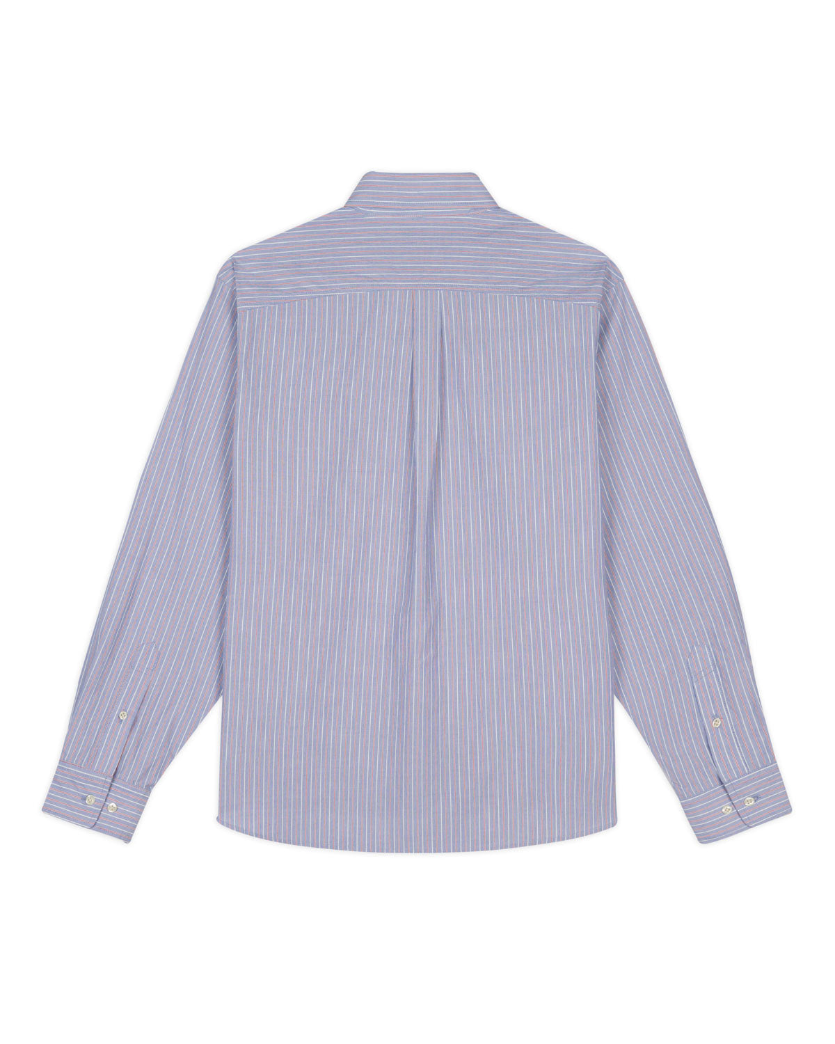 Brooks Brothers California Half Placket Oxford Button Up Shirt - Blue