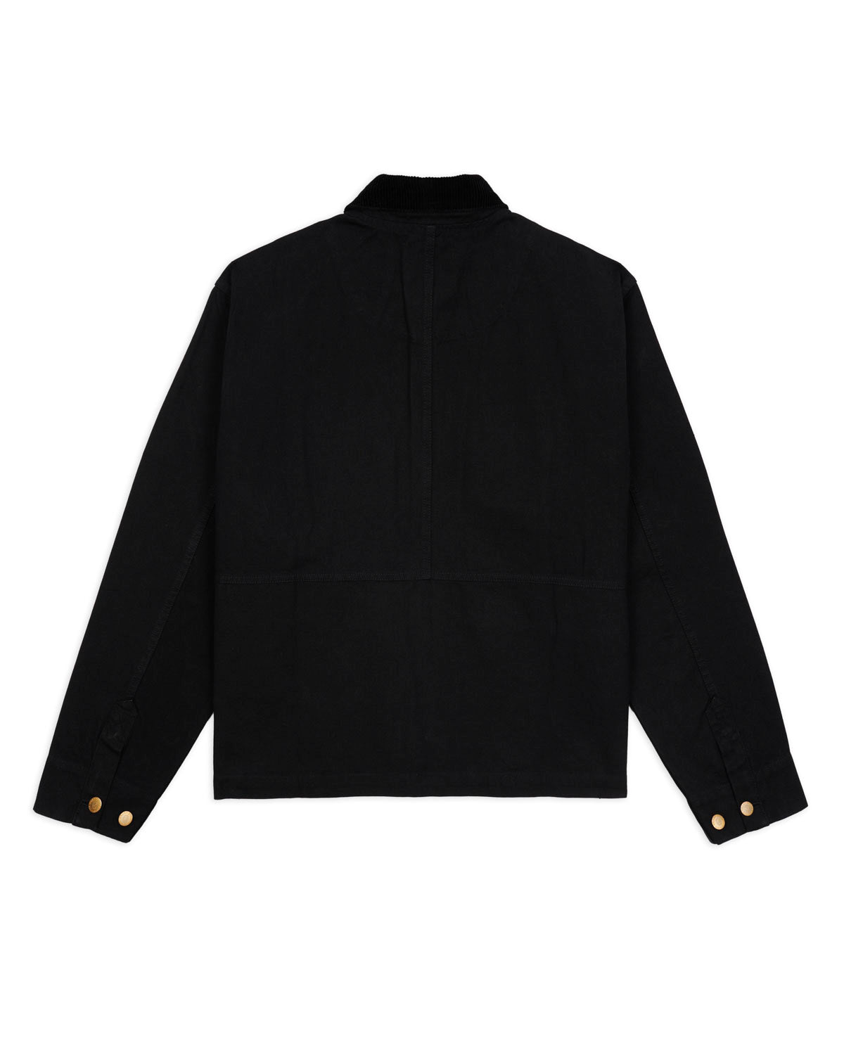 Cropped Chore Jacket - Black