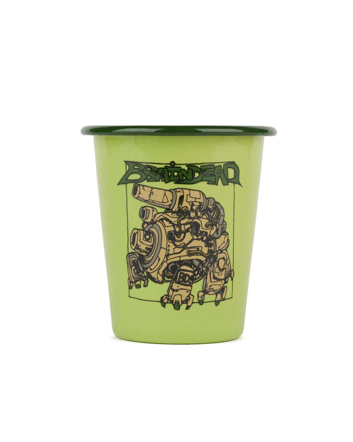 Mech Tank Enamel Tumbler - Light Green