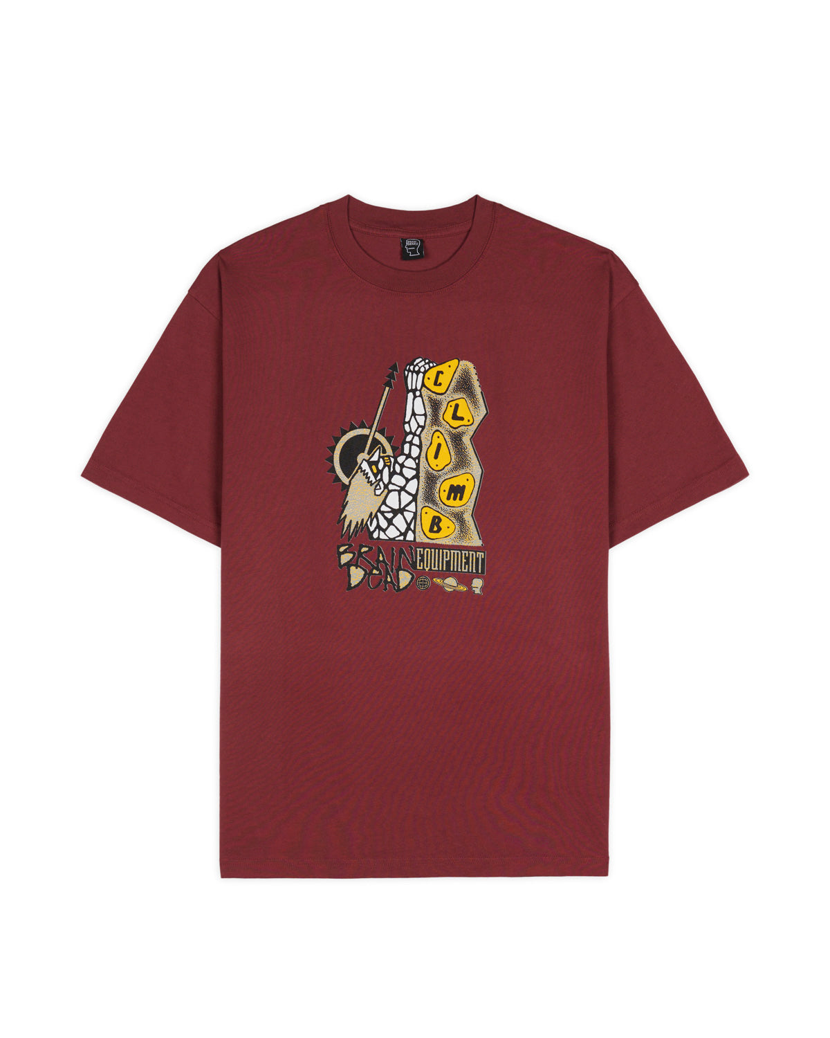 Biomechanic Bouldering T-Shirt - Maroon