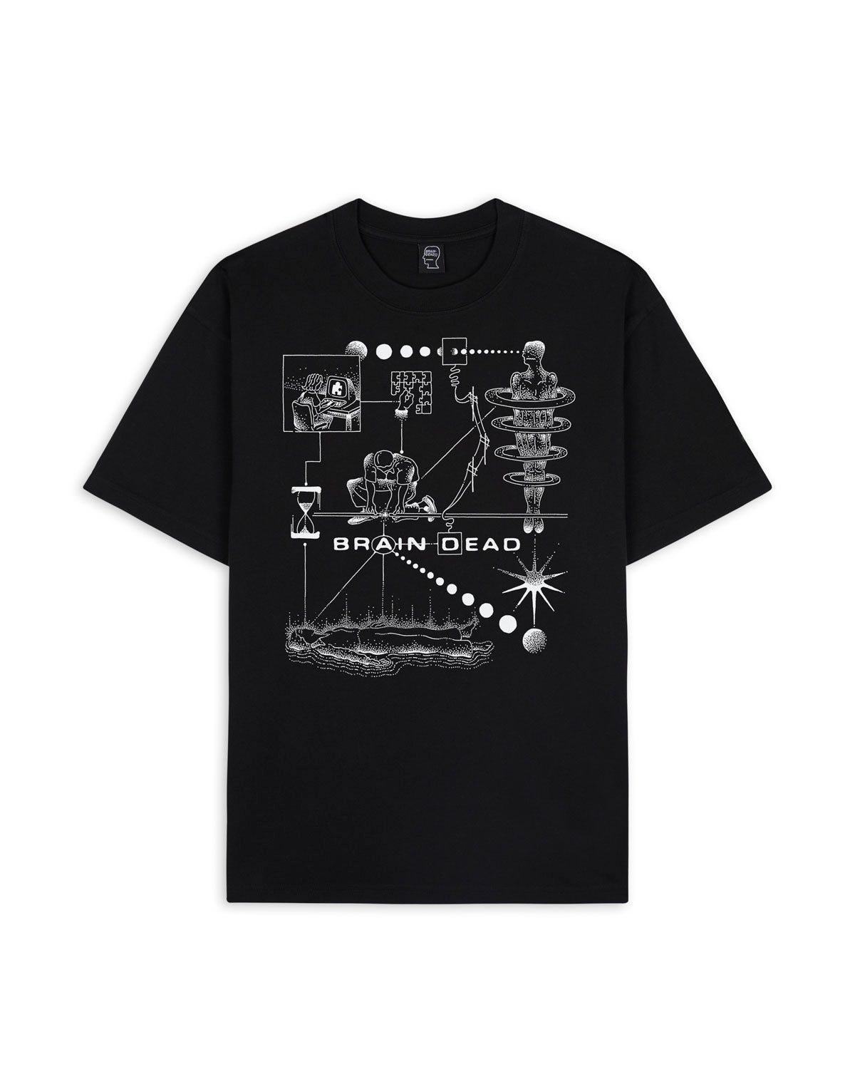 Mind Puzzle T-shirt - Black