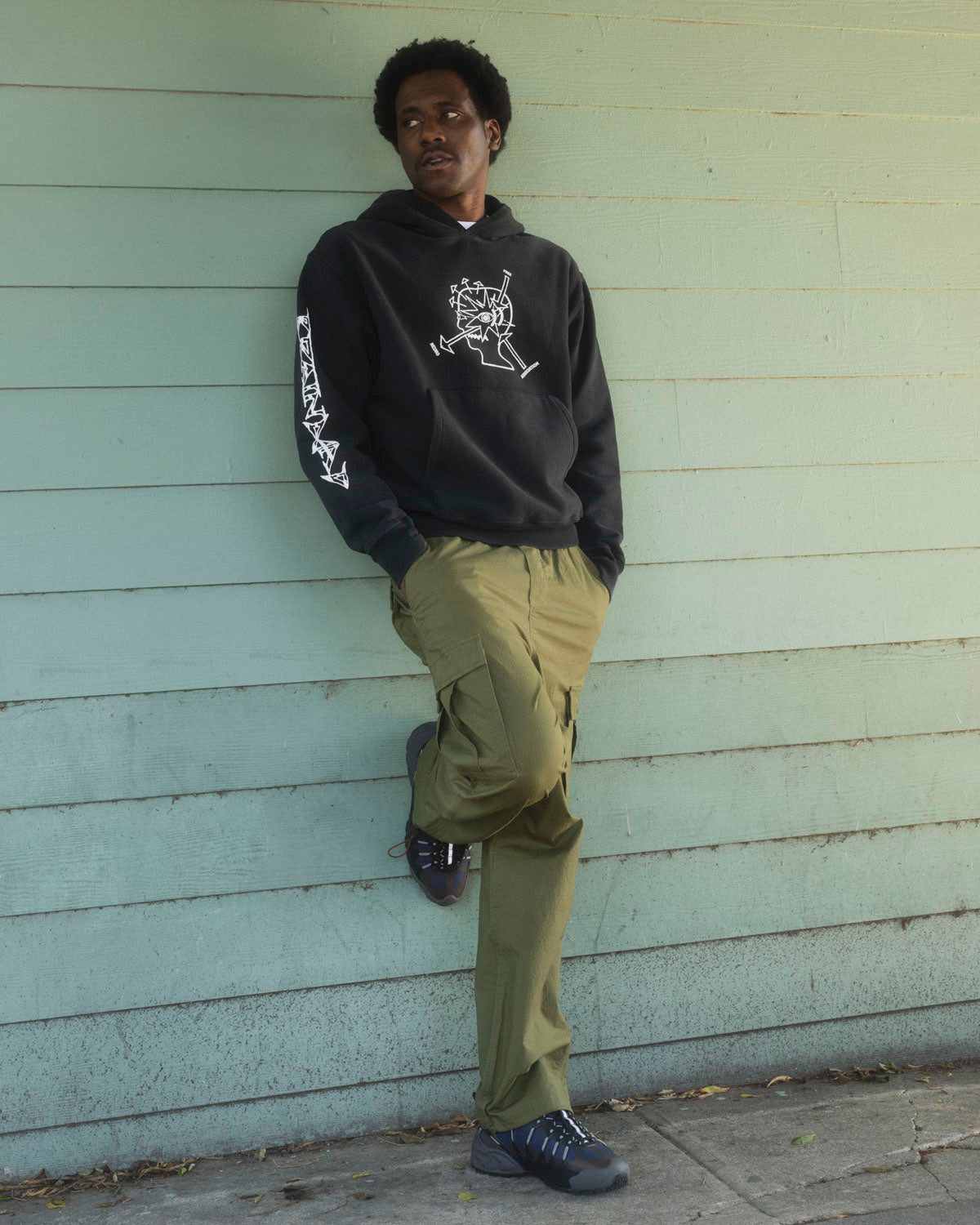 Neuro Free Association Hoodie - Washed Black