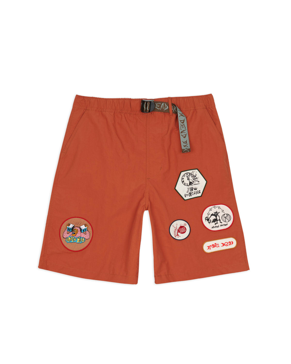 Nylon Baggy Climber Short - Rust