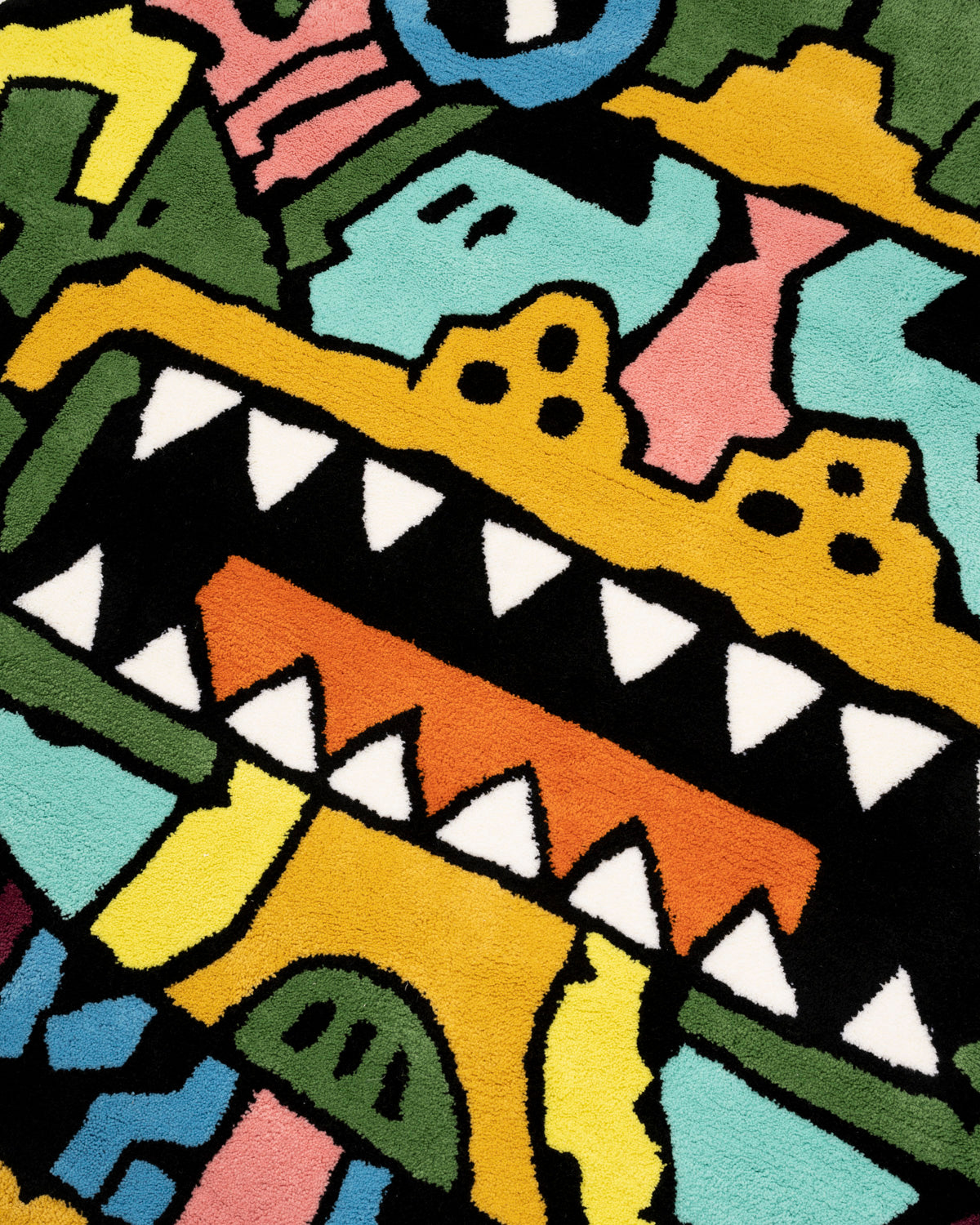 Gary Panter Dragon Rug 6FT - Multi