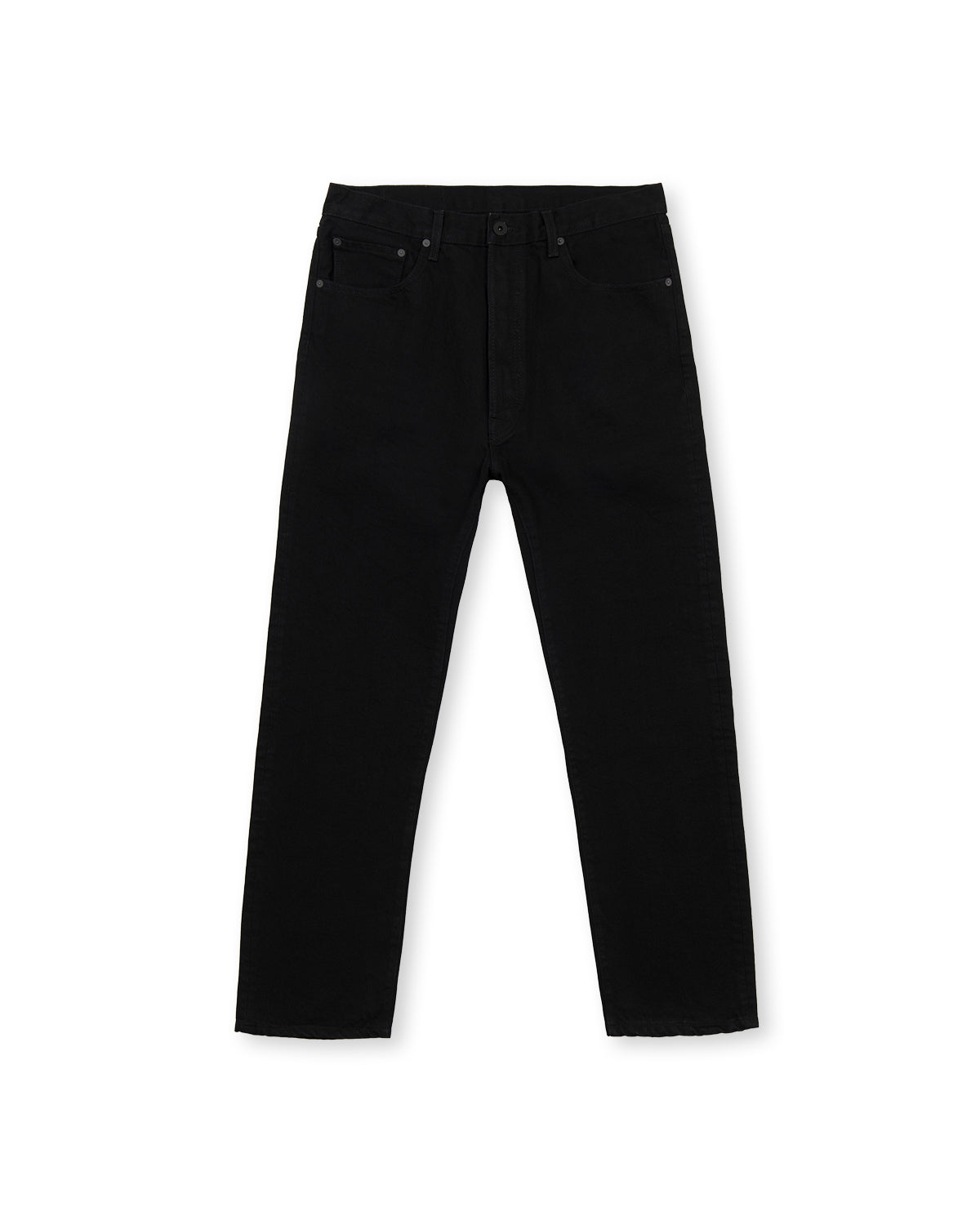 Off Planet Work Wear Straight Leg Denim - Rinsed Black