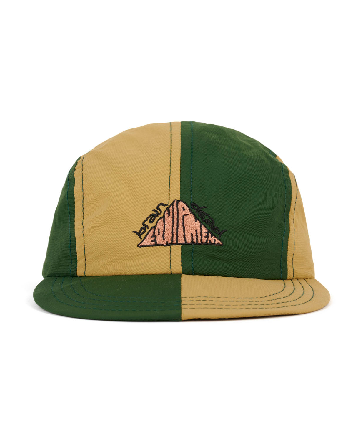 Brain Dead Equipment 4 Panel Sport Hat - Green Multi