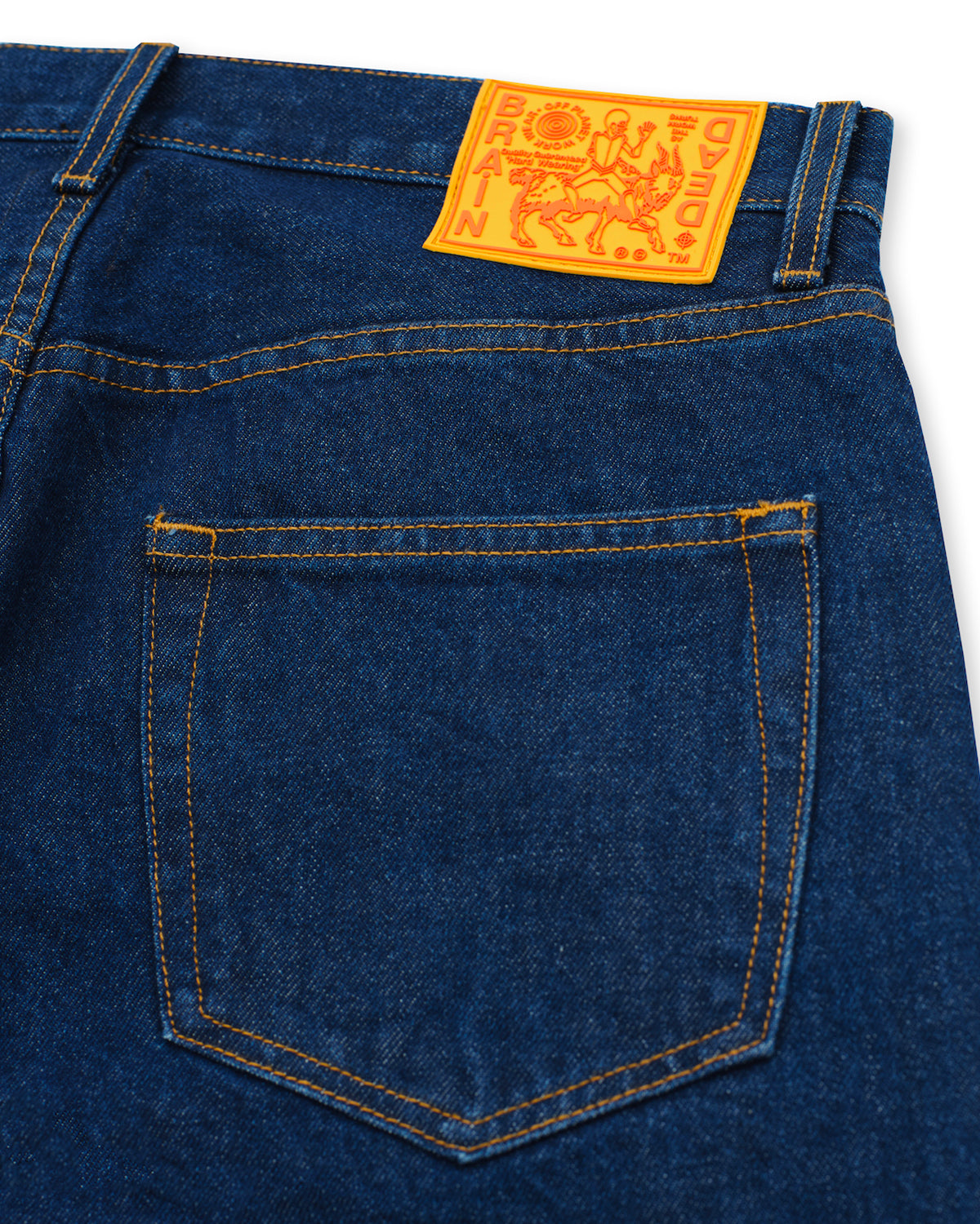 Off Planet Work Wear Straight Leg Denim - True Indigo