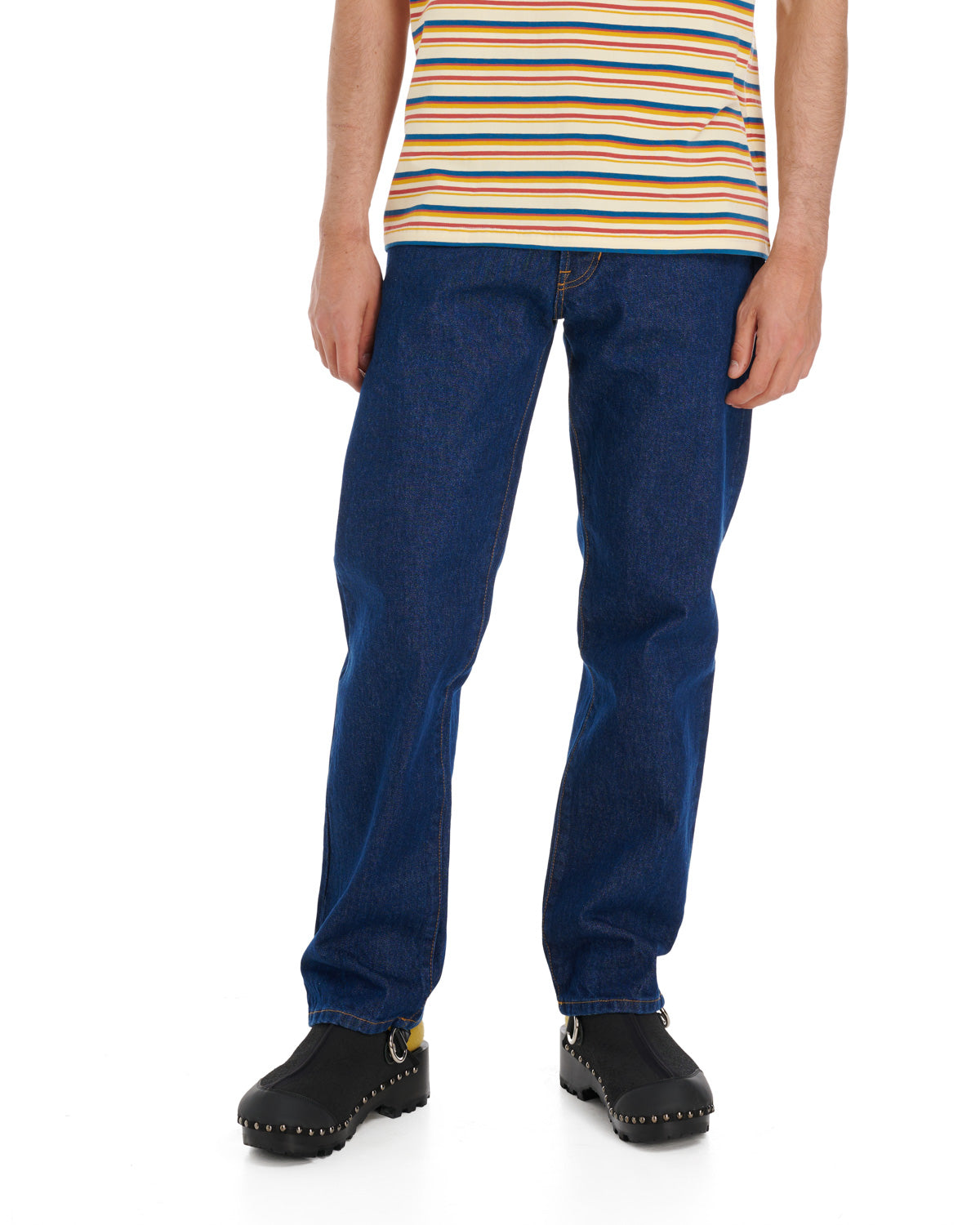 Off Planet Work Wear Straight Leg Denim - True Indigo