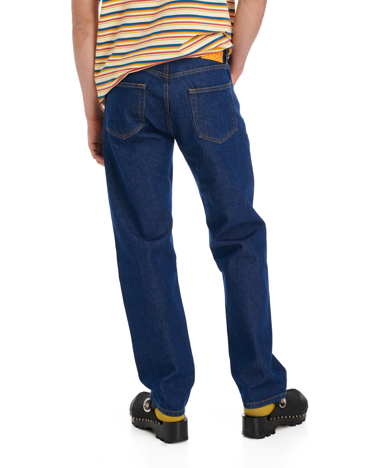 Off Planet Work Wear Straight Leg Denim - True Indigo