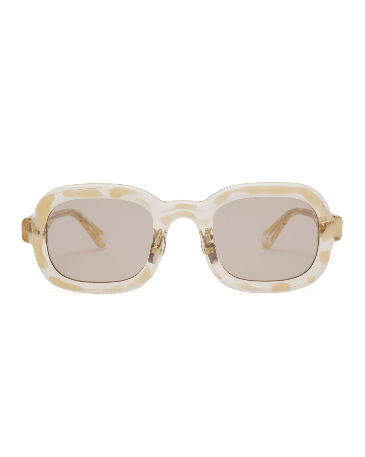 Newman Post Modern Primitive Eye Protection - Milk Tortoise
