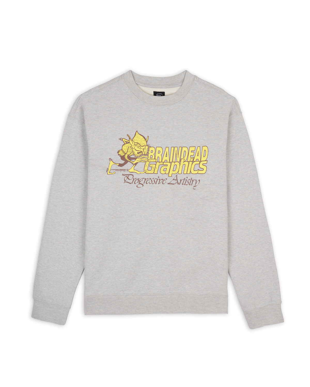 Progressive Artistry Crewneck Sweatshirt - Heather Grey