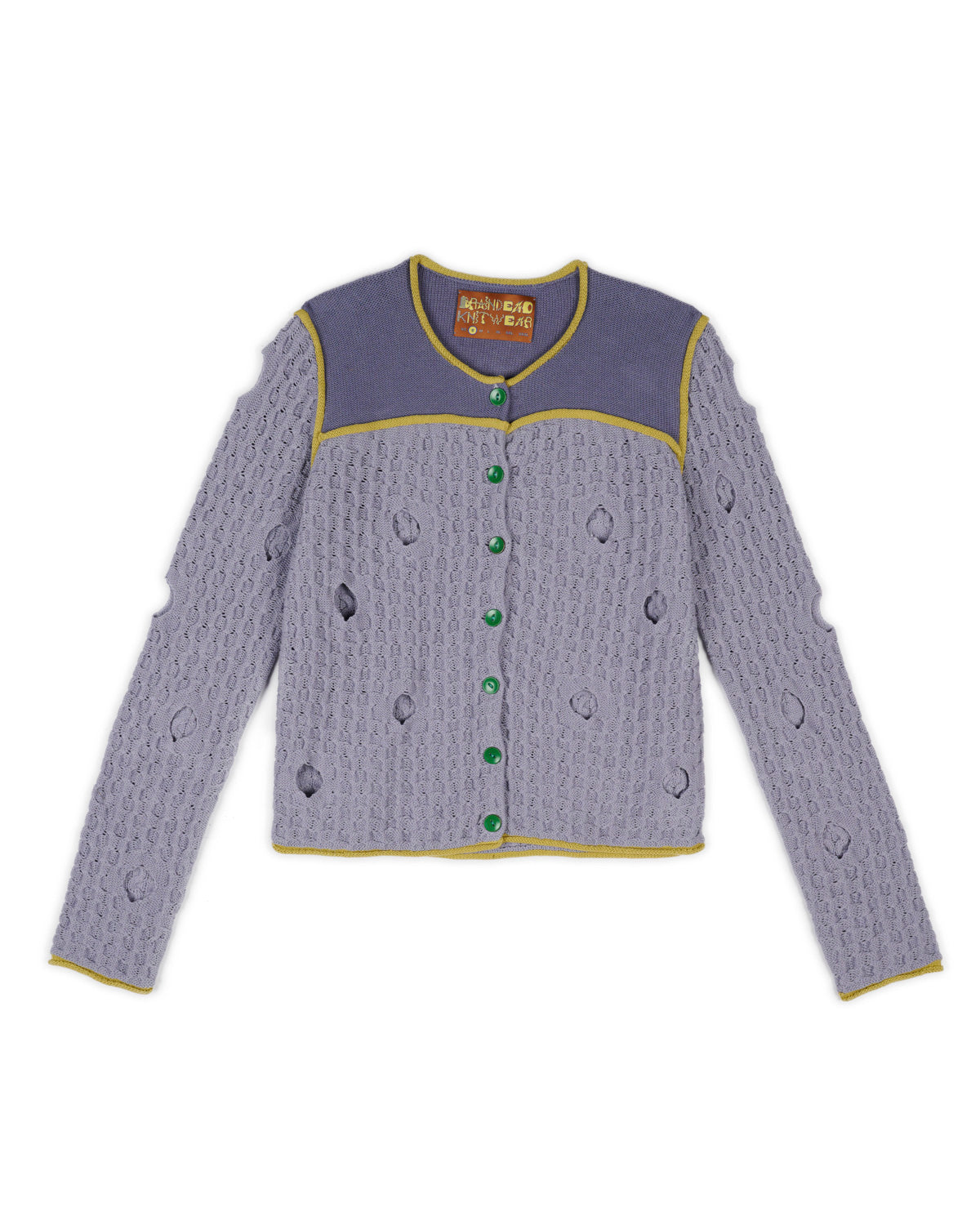Reverse Seam Wholey Sweater - Washed Blue
