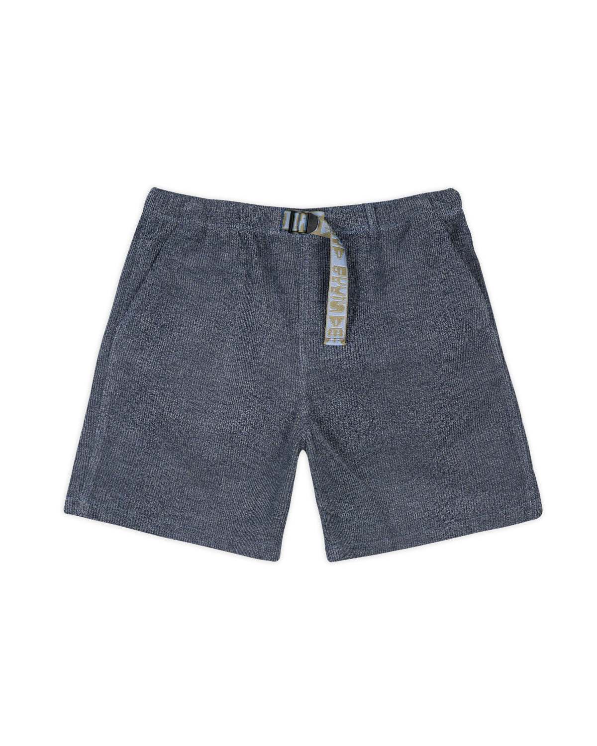 Slubby Cord Climber Short - Indigo