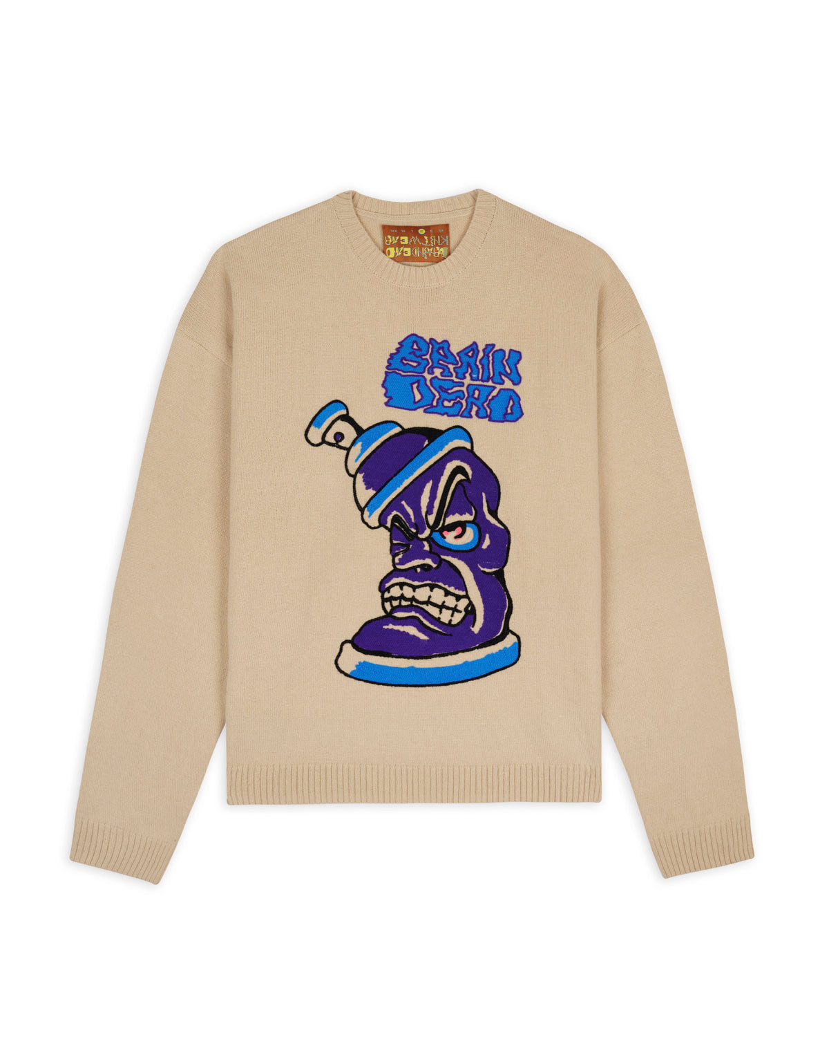 Spray Can Sweater - Natural
