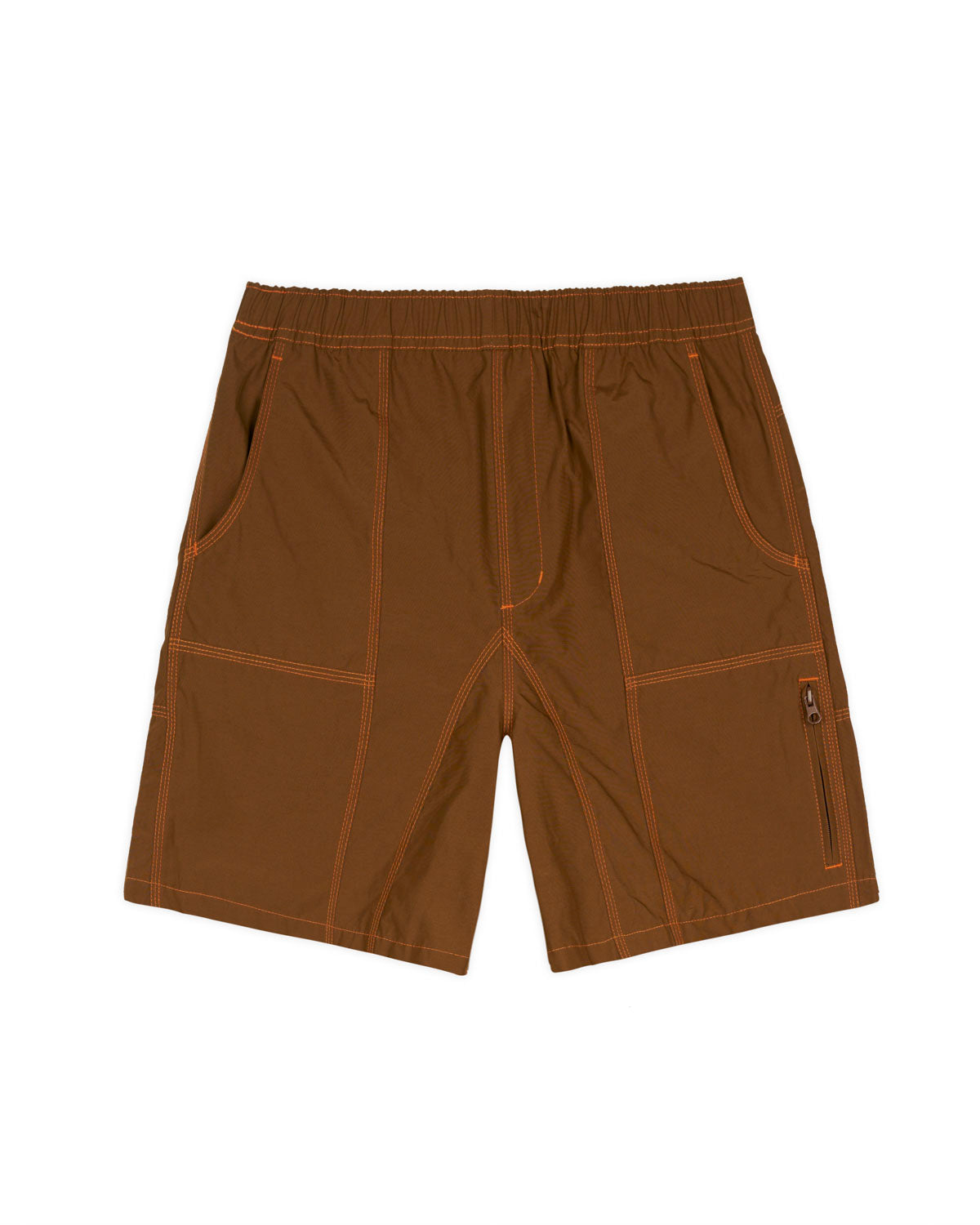 Triple Needle Bishop Short - Sepia