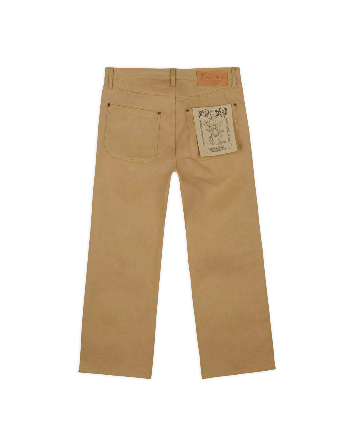 Type 00 13.5oz Selvedge Bull Denim - Tan