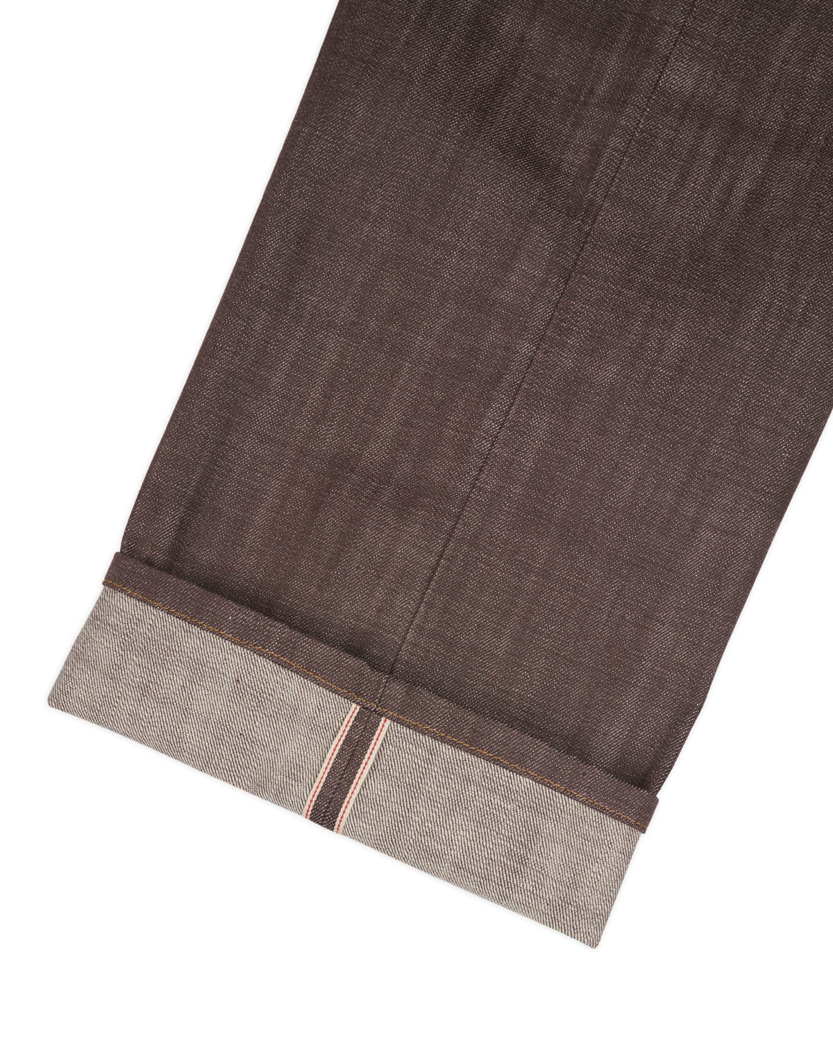 Type 00 14.5oz Selvedge Denim Pant - Brown