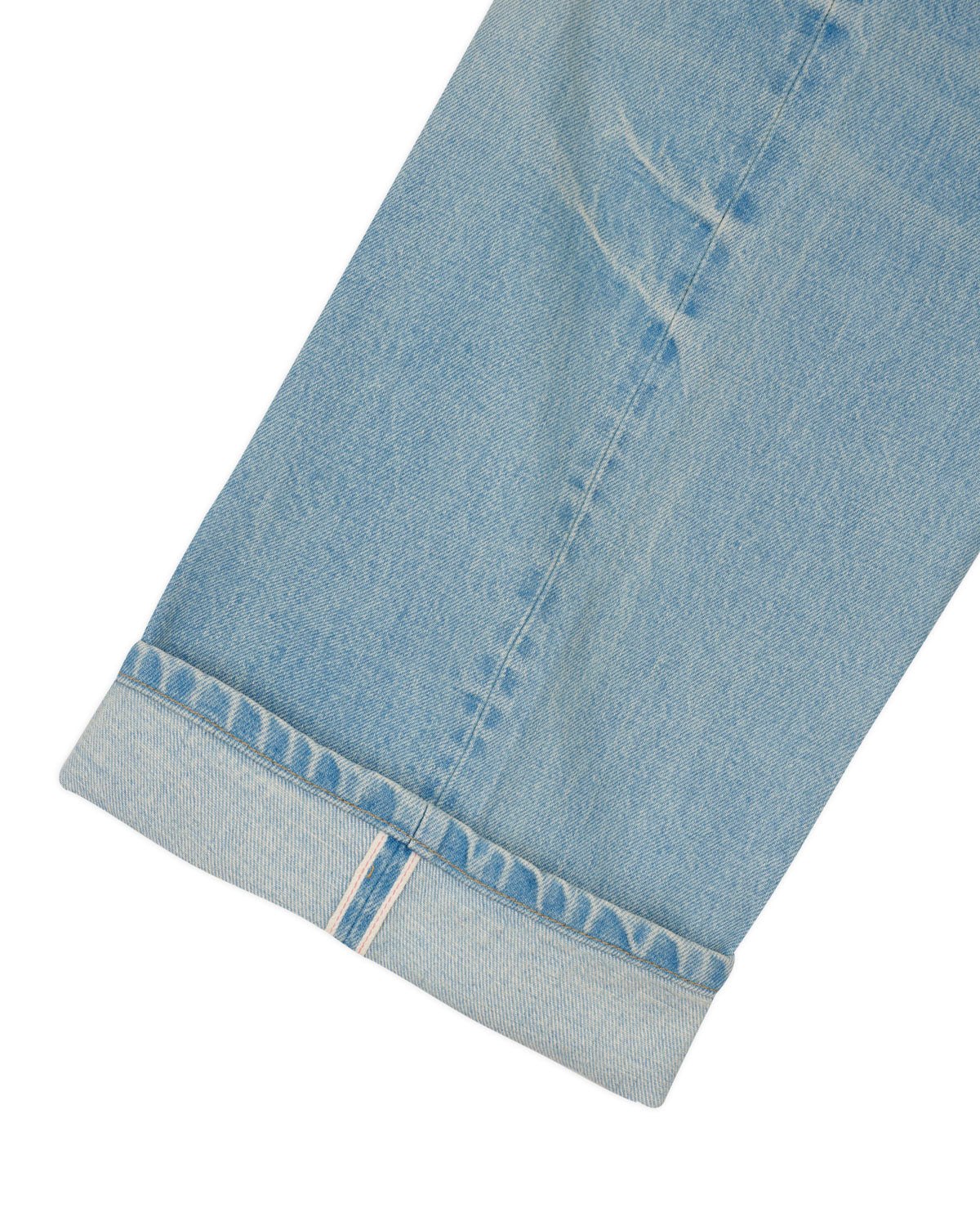 Type 00 15oz Selvedge Denim Pant - Light Washed Indigo