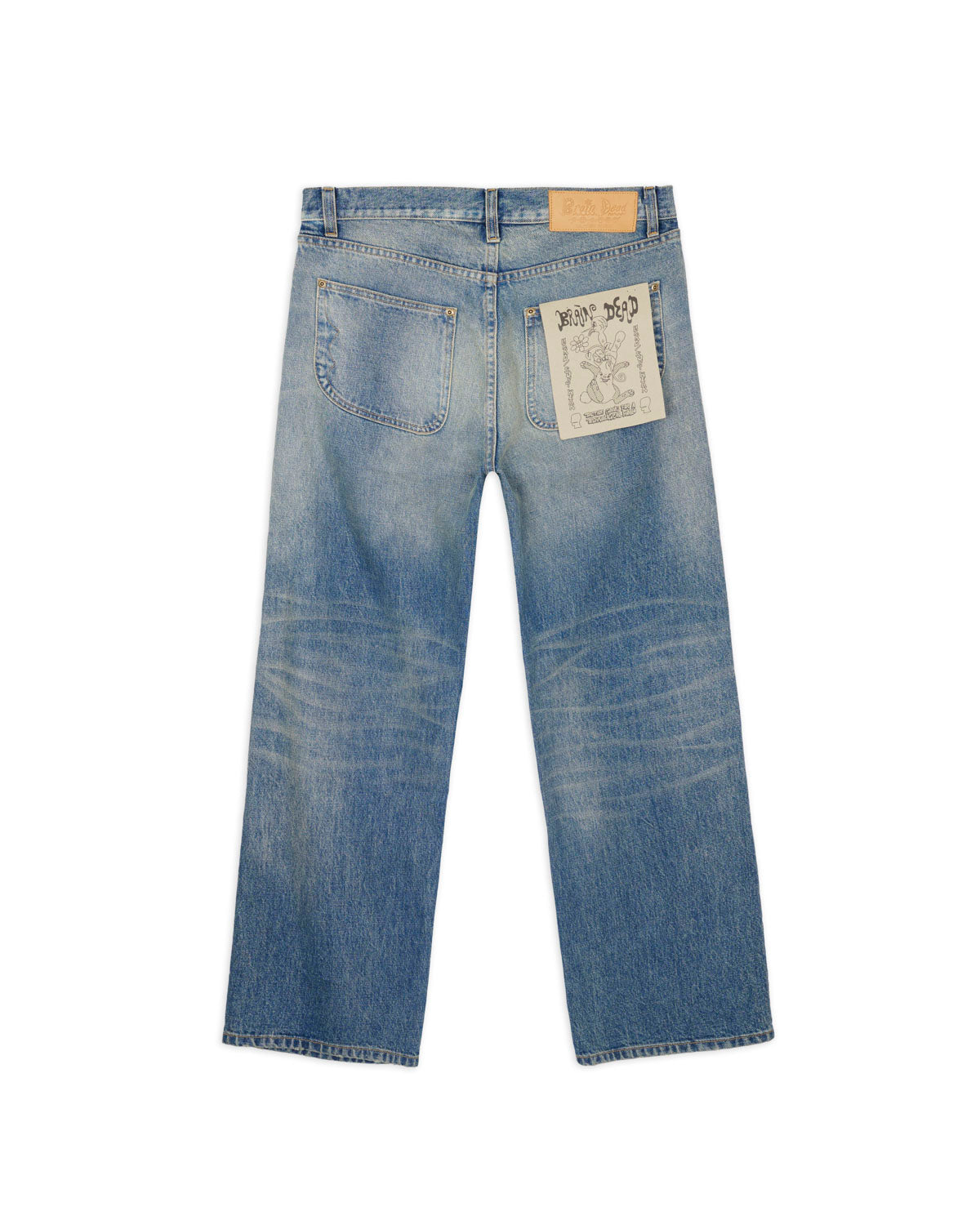 Type 00 15oz Selvedge Denim Pant - Washed Indigo
