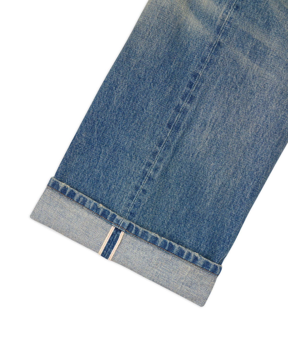 Type 00 15oz Selvedge Denim Pant - Washed Indigo