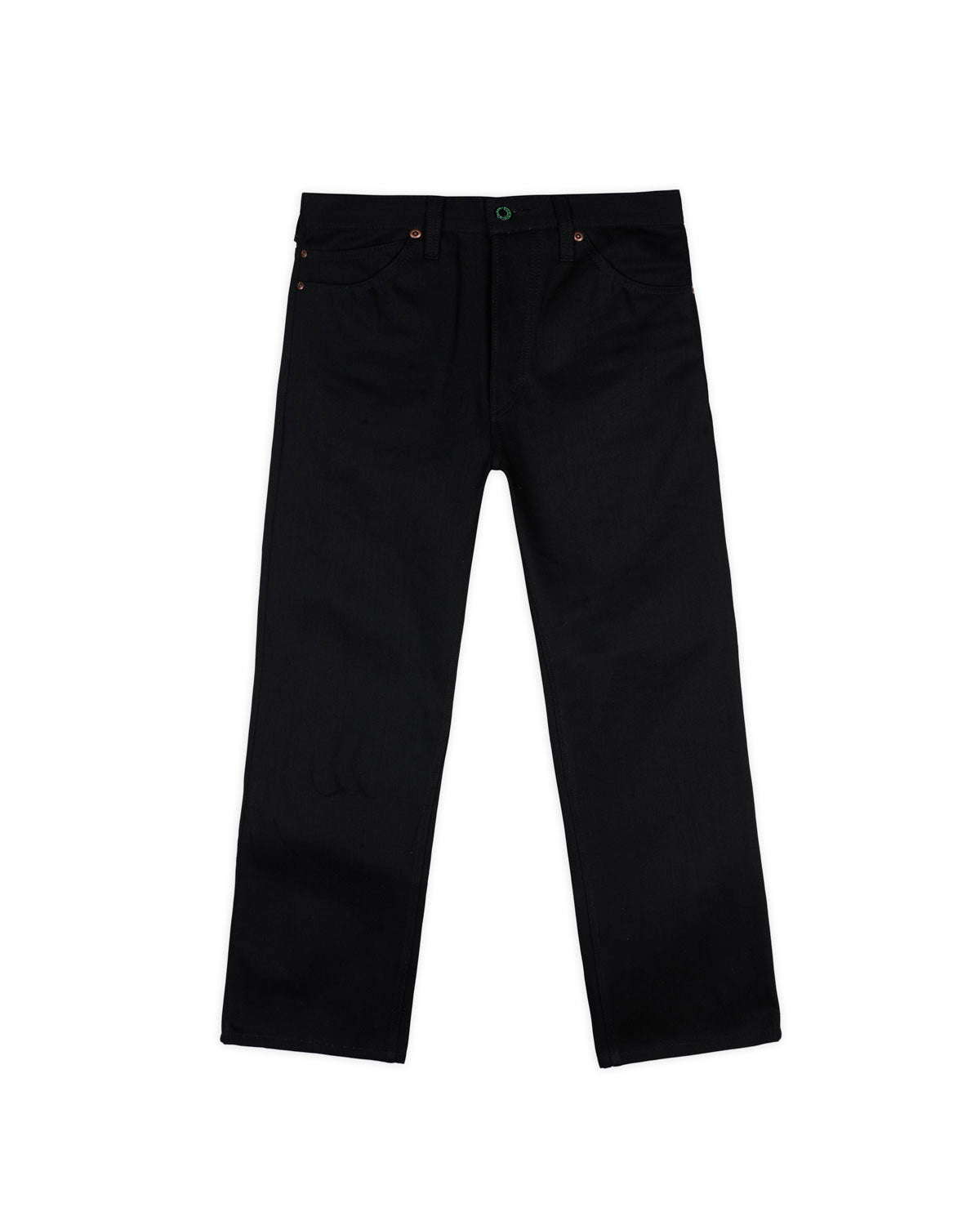 Type 01 13.2oz Selvedge Denim - Solid Black