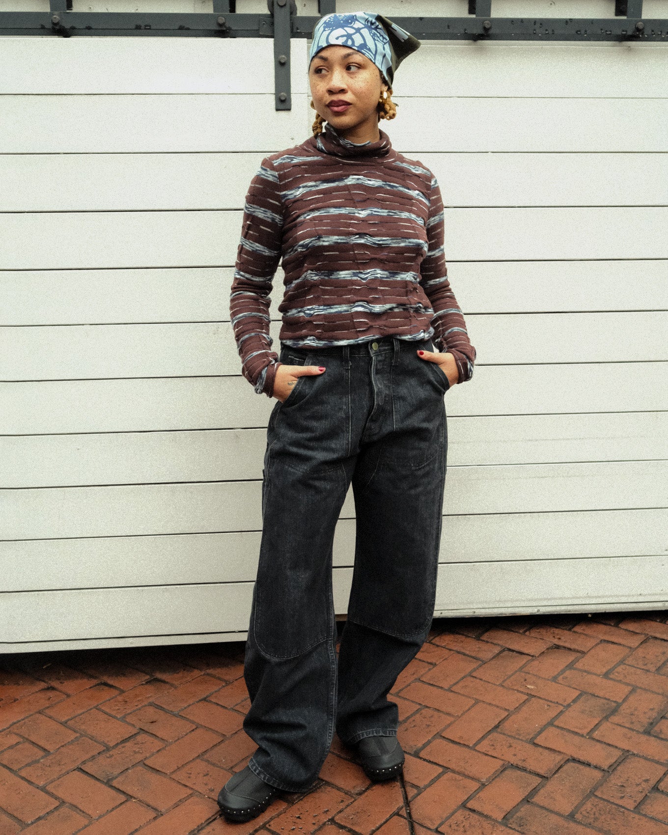Type 02 13.2oz Selvedge Denim Pant - Washed Black