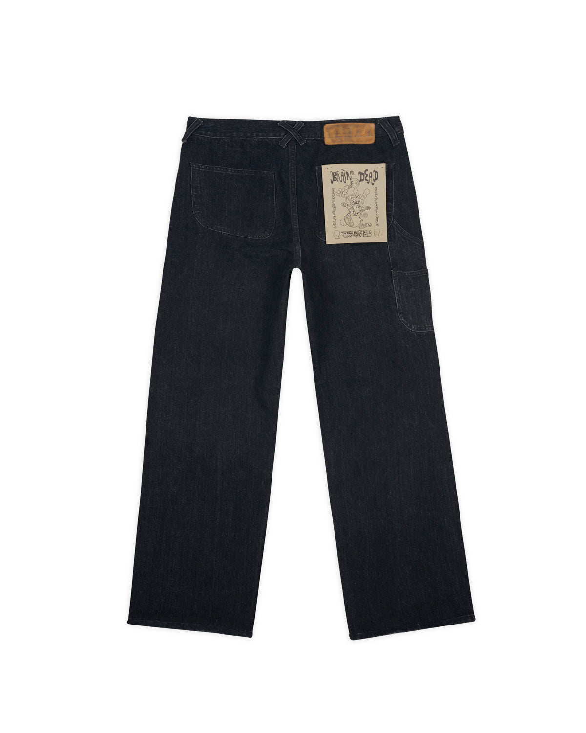 Type 02 13.2oz Selvedge Denim Pant - Washed Black