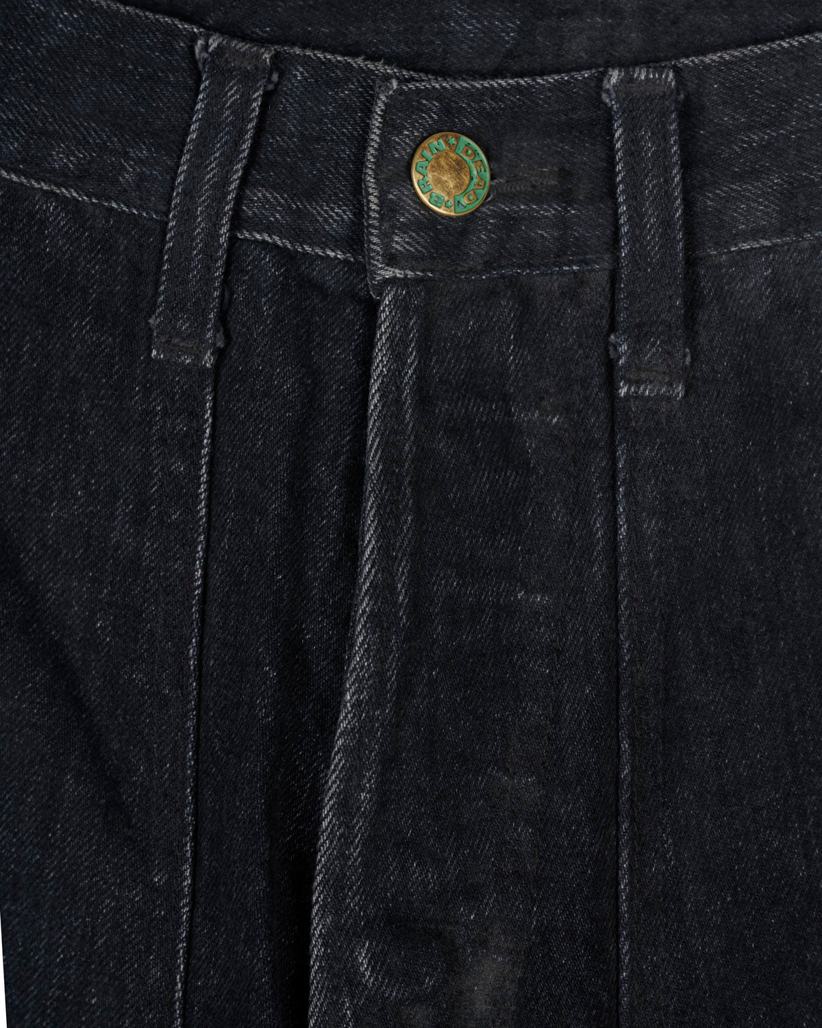 Type 02 13.2oz Selvedge Denim Pant - Washed Black