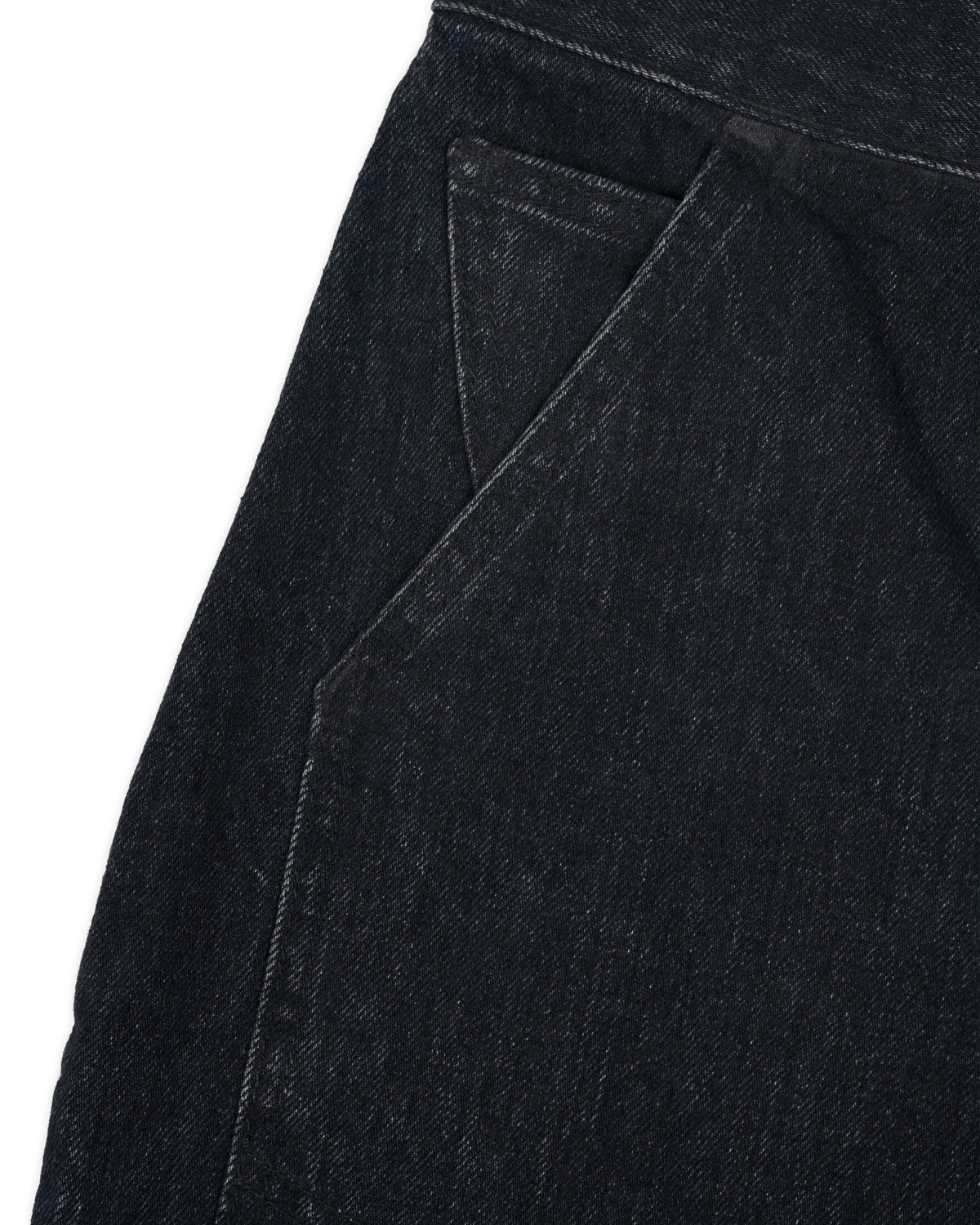 Type 02 13.2oz Selvedge Denim Pant - Washed Black