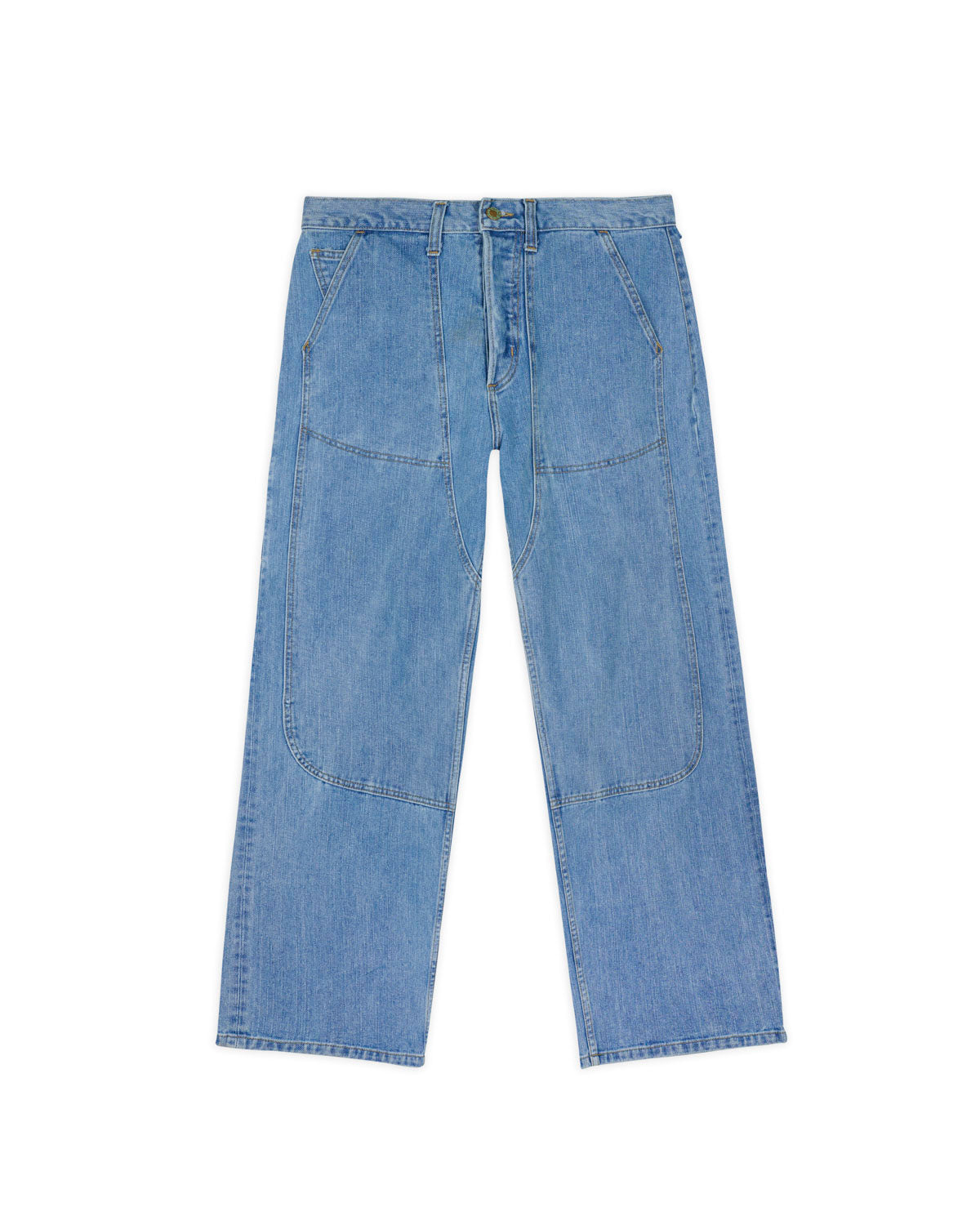 Type 02 14.1oz Selvedge Denim Pant - Washed Indigo