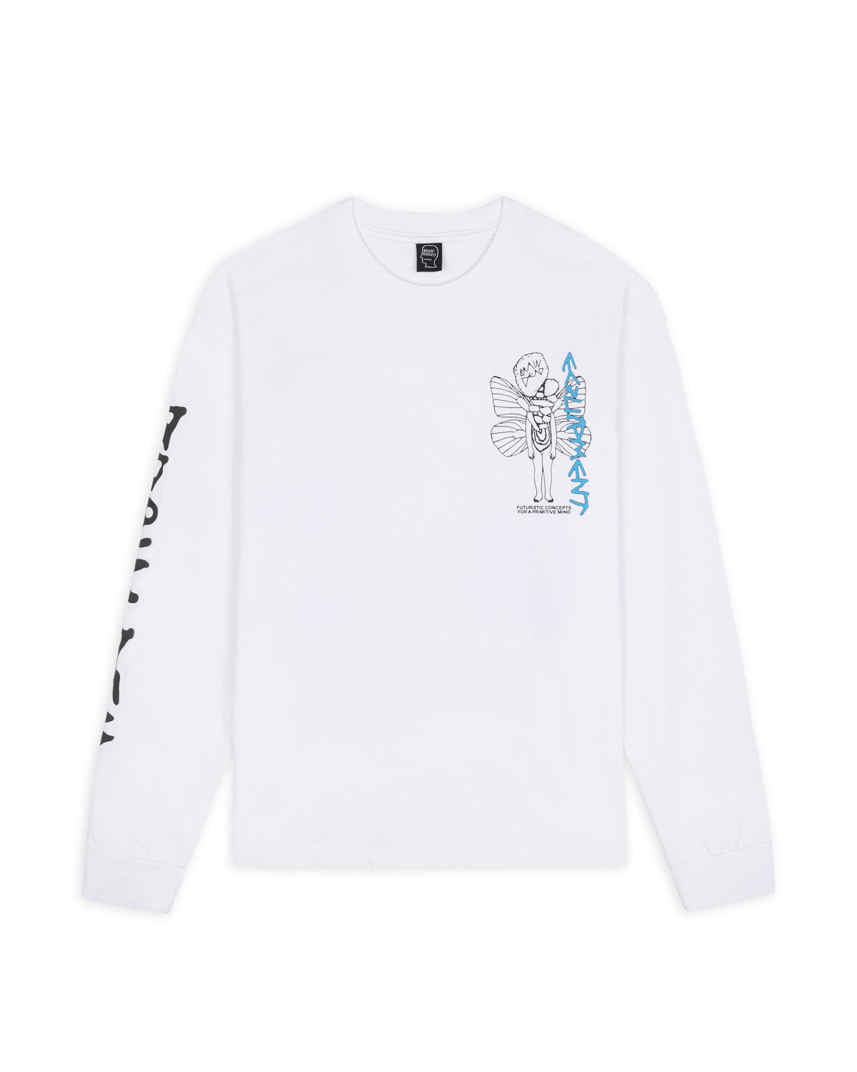 Brain Dead Equipment Primitive Fairy Long Sleeve - White
