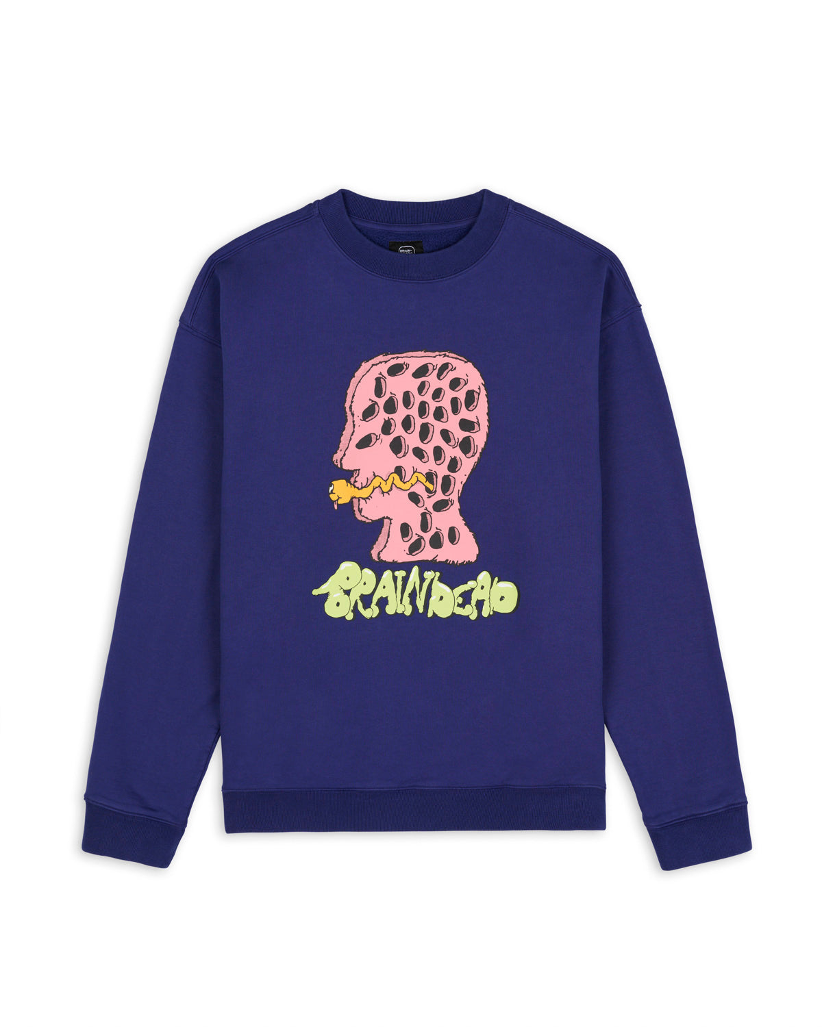 Worm Hole Crewneck - Slate