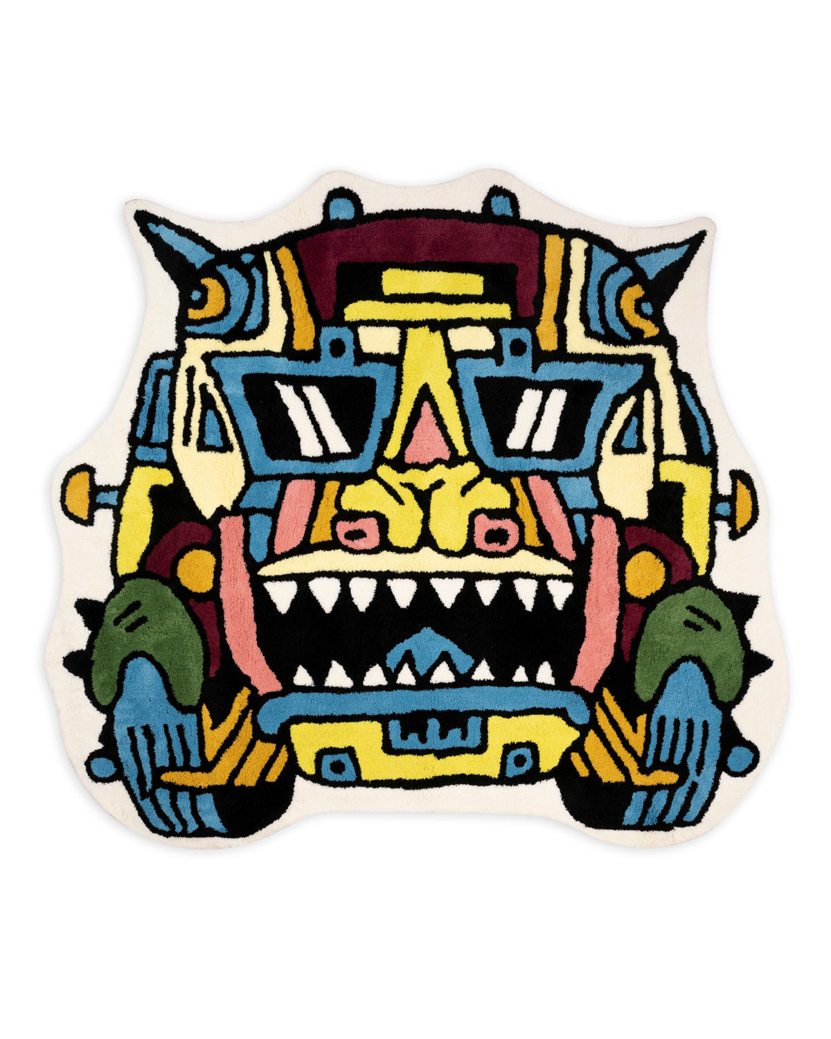 Gary Panter Tech Rug 6FT - Multi