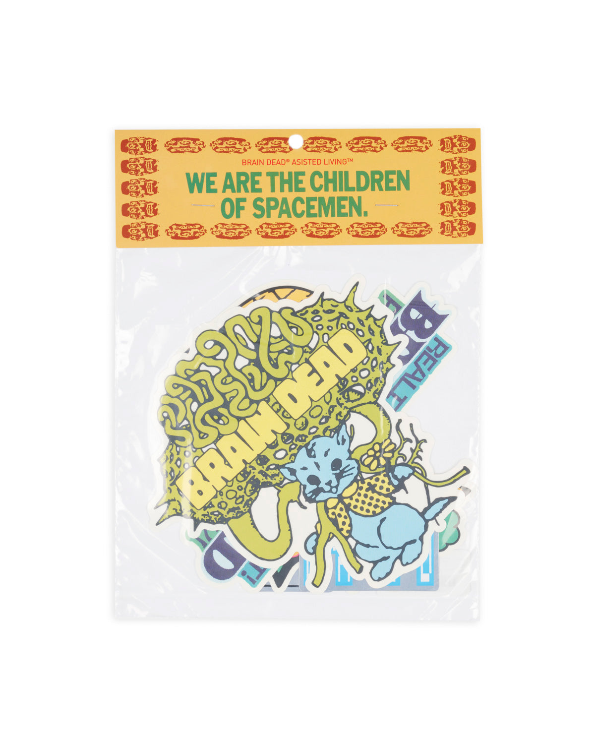 Brain Dead Vol. 6 Sticker Pack - Multi