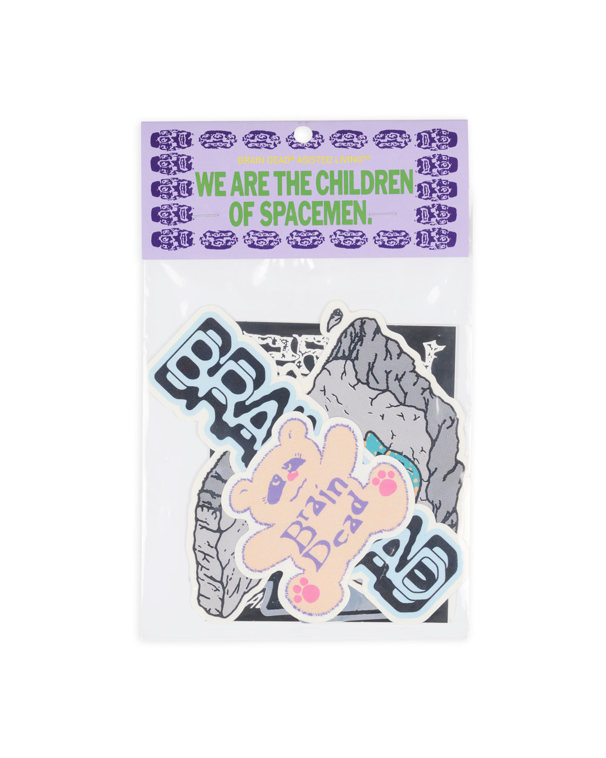 Brain Dead Vol. 7 Sticker Pack - Multi