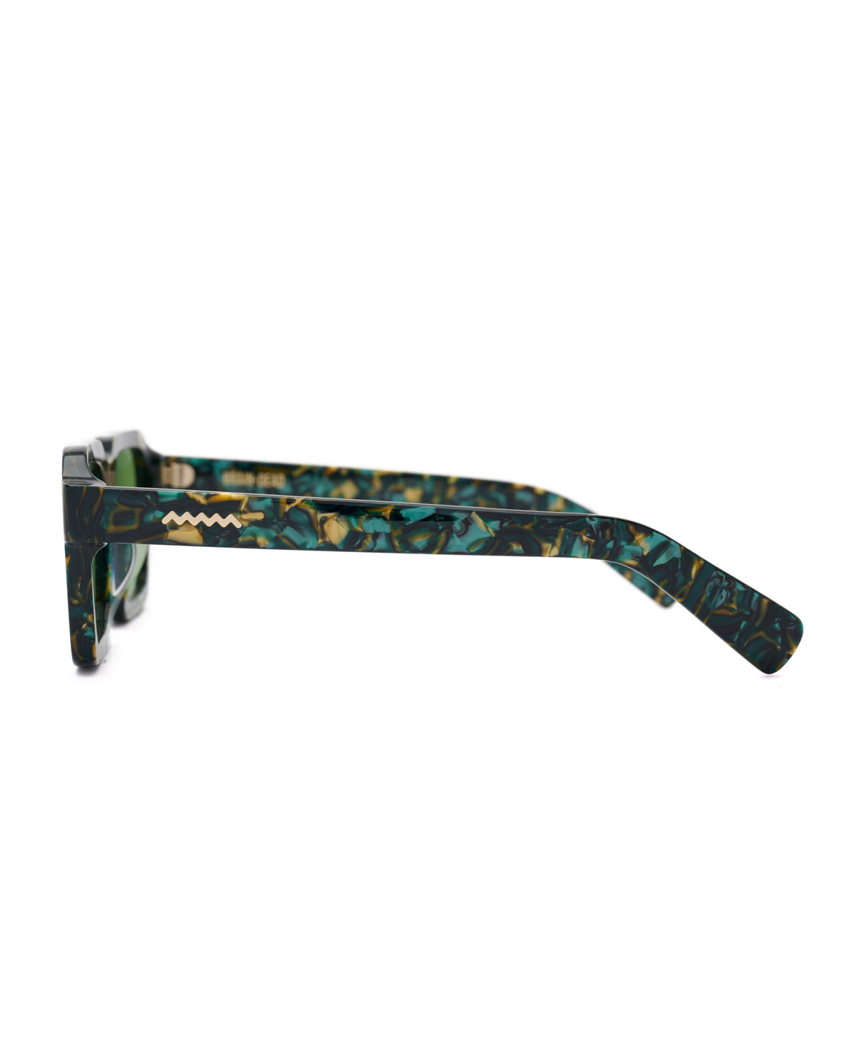Staunton Post Modern Primitive Eye Protection - Green Granite/Green