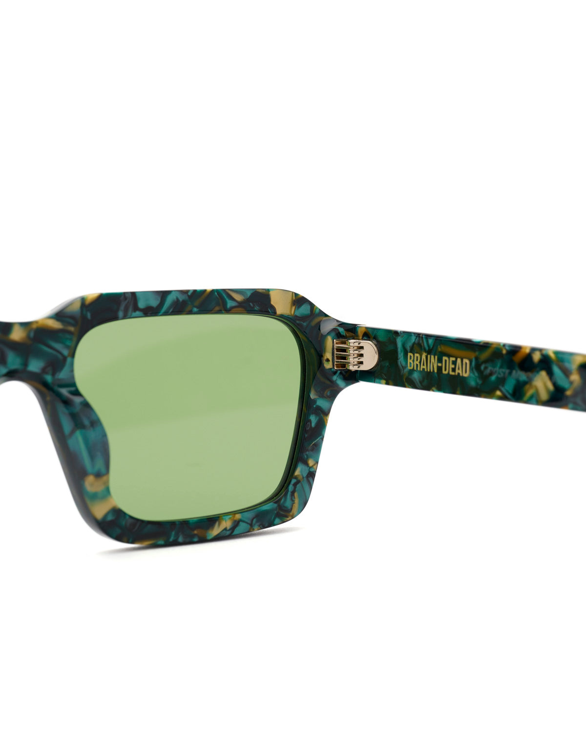 Staunton Post Modern Primitive Eye Protection - Green Granite/Green