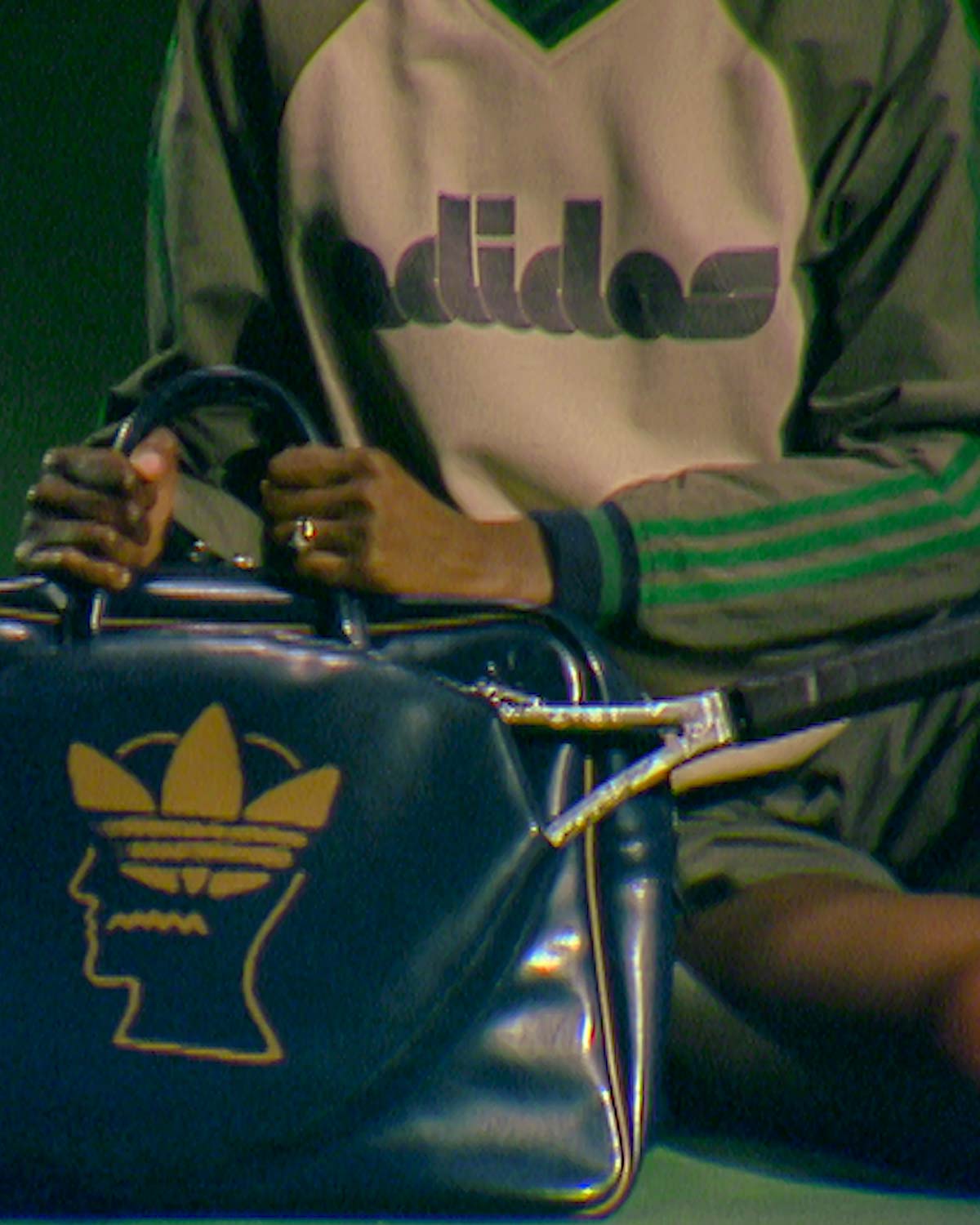 Brain Dead x Adidas Tennis Airliner Bag - Navy