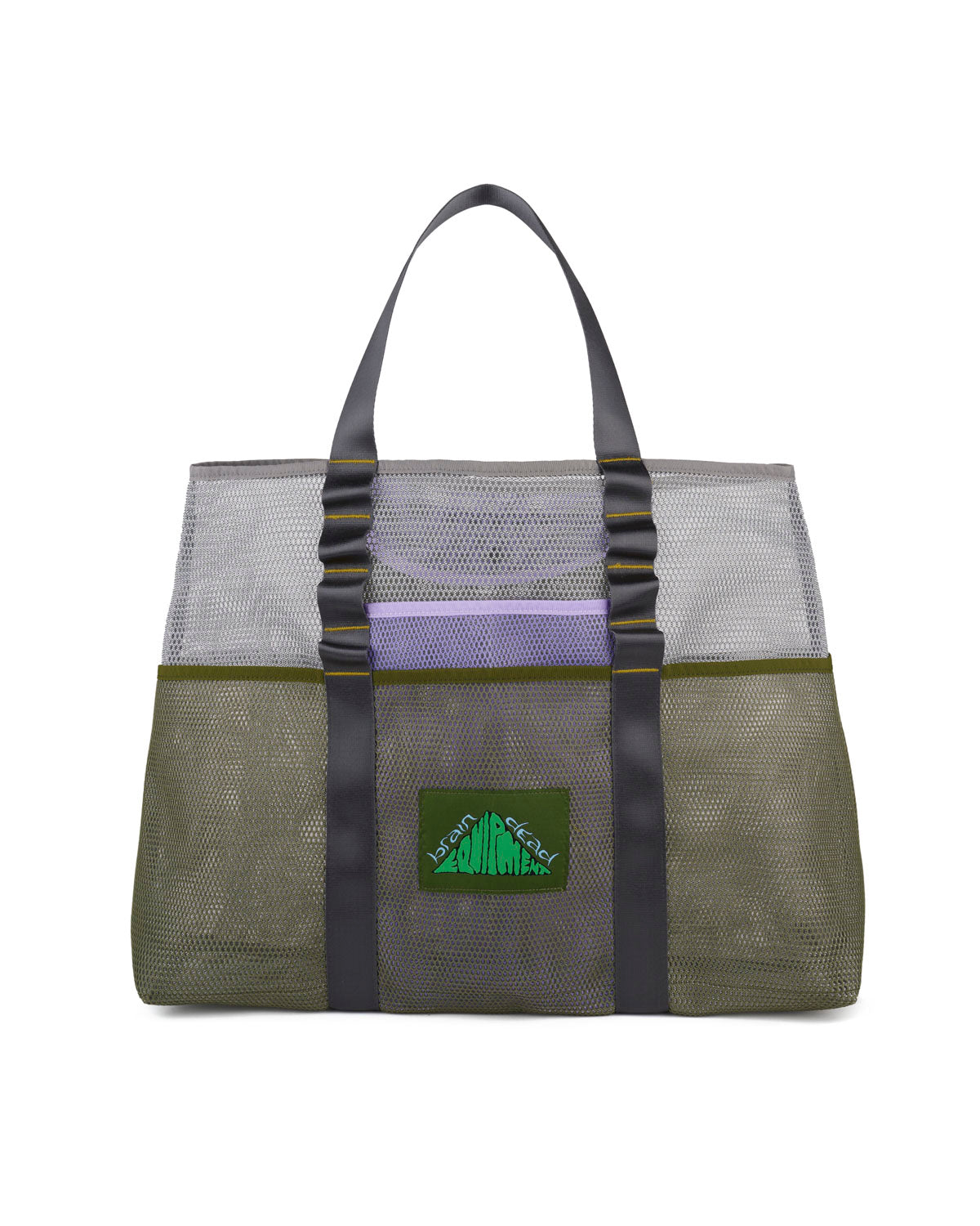 Brain Dead Equipment Mesh Tote - White Multi