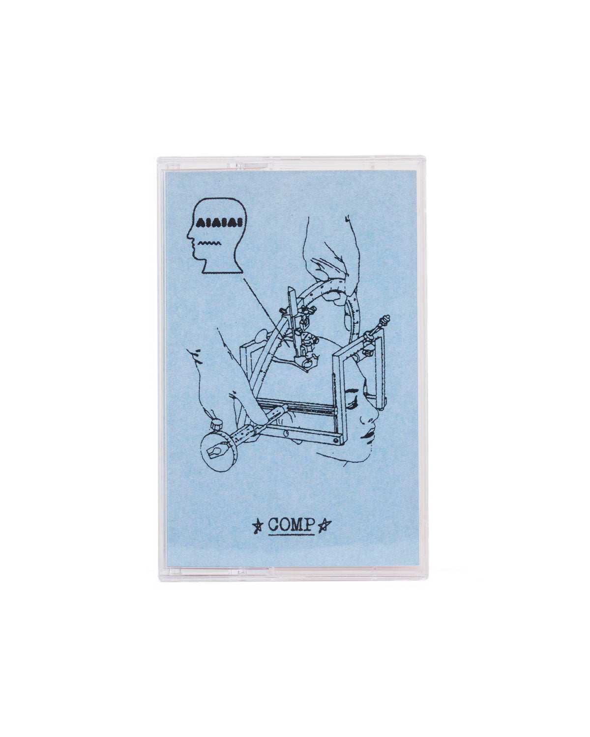 Brain Dead x AIAIAI Compilation Cassette Tape - Blue