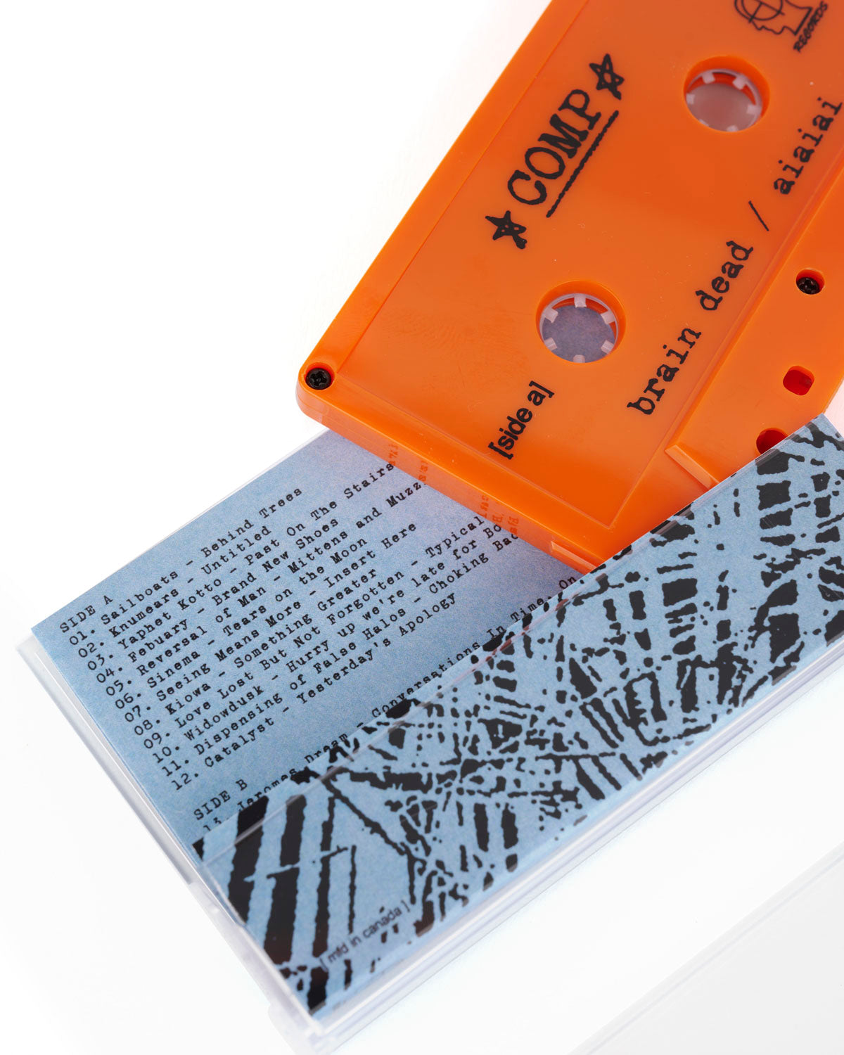 Brain Dead x AIAIAI Compilation Cassette Tape - Blue