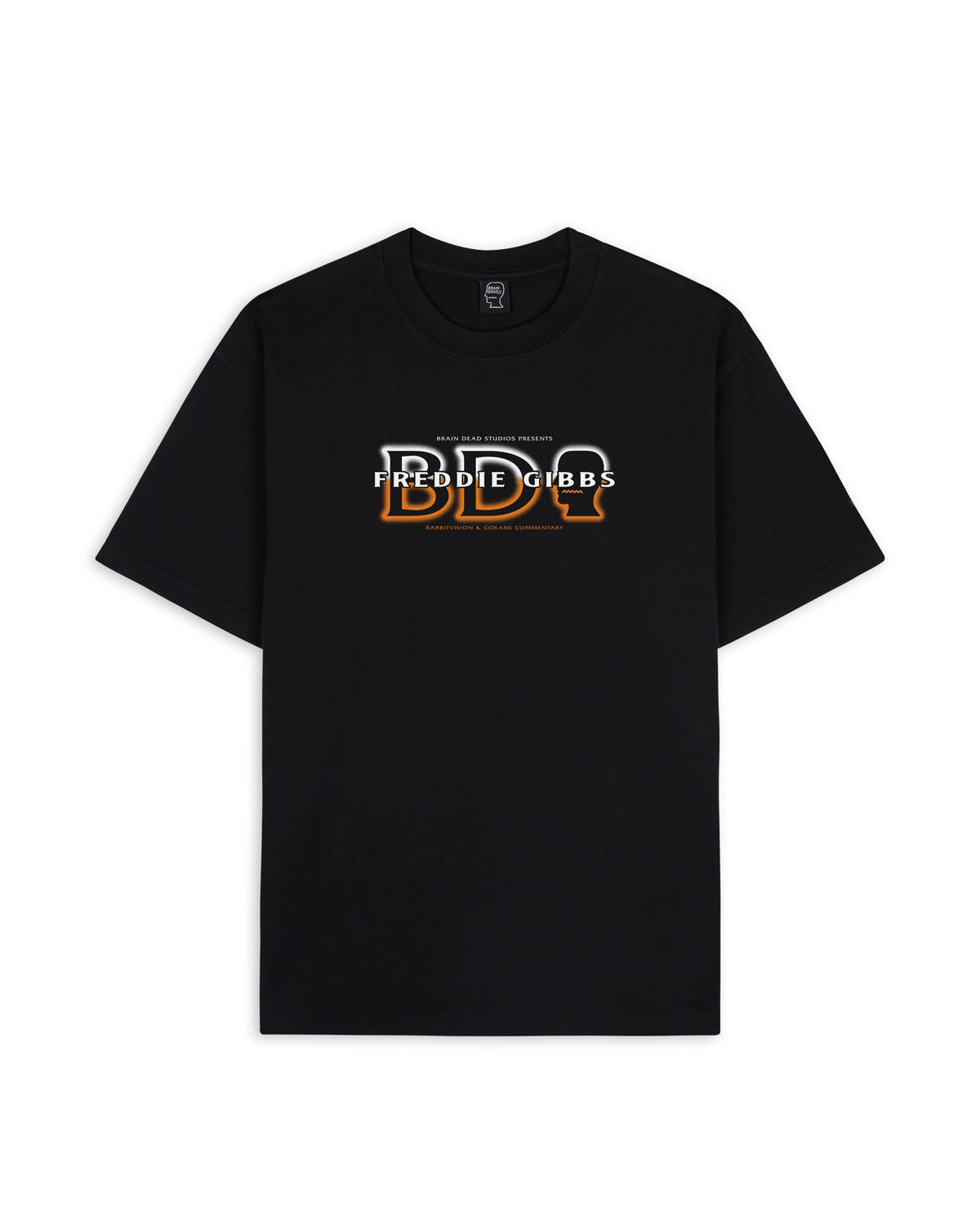Brain Dead x Freddie Gibbs Halloween H20 T-Shirt - Black