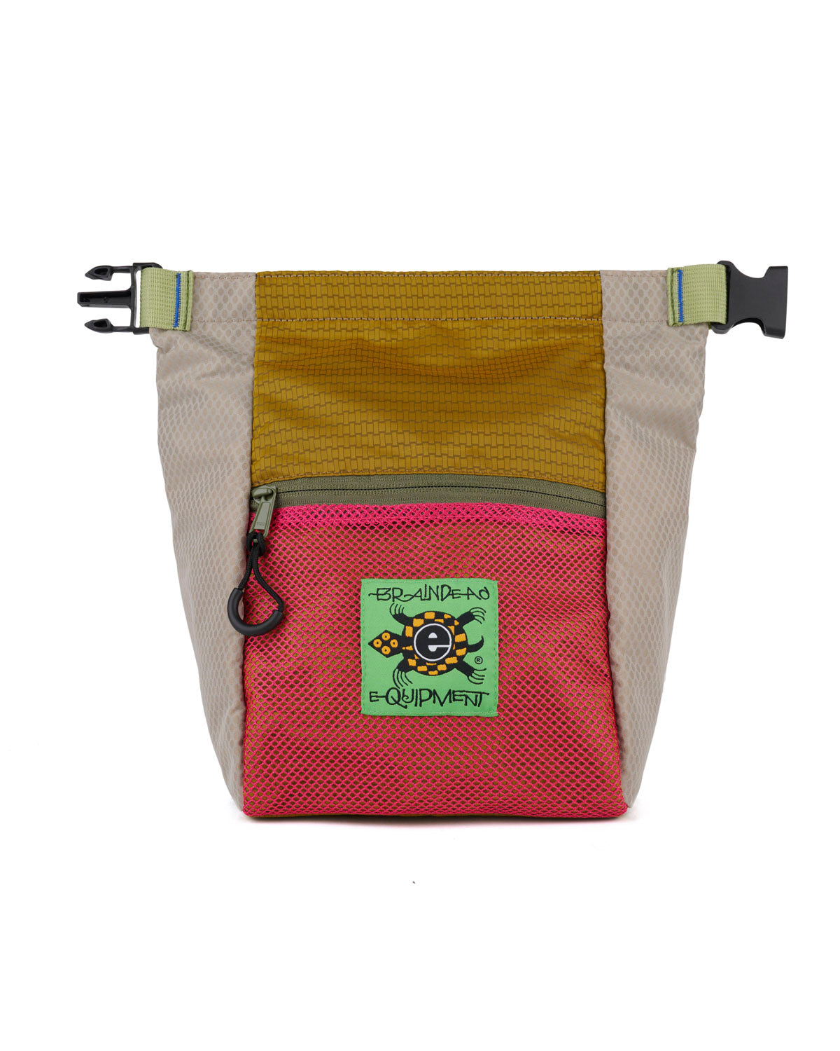 Large Brain Dead Equipment Chalk Bag - Electric Yellow